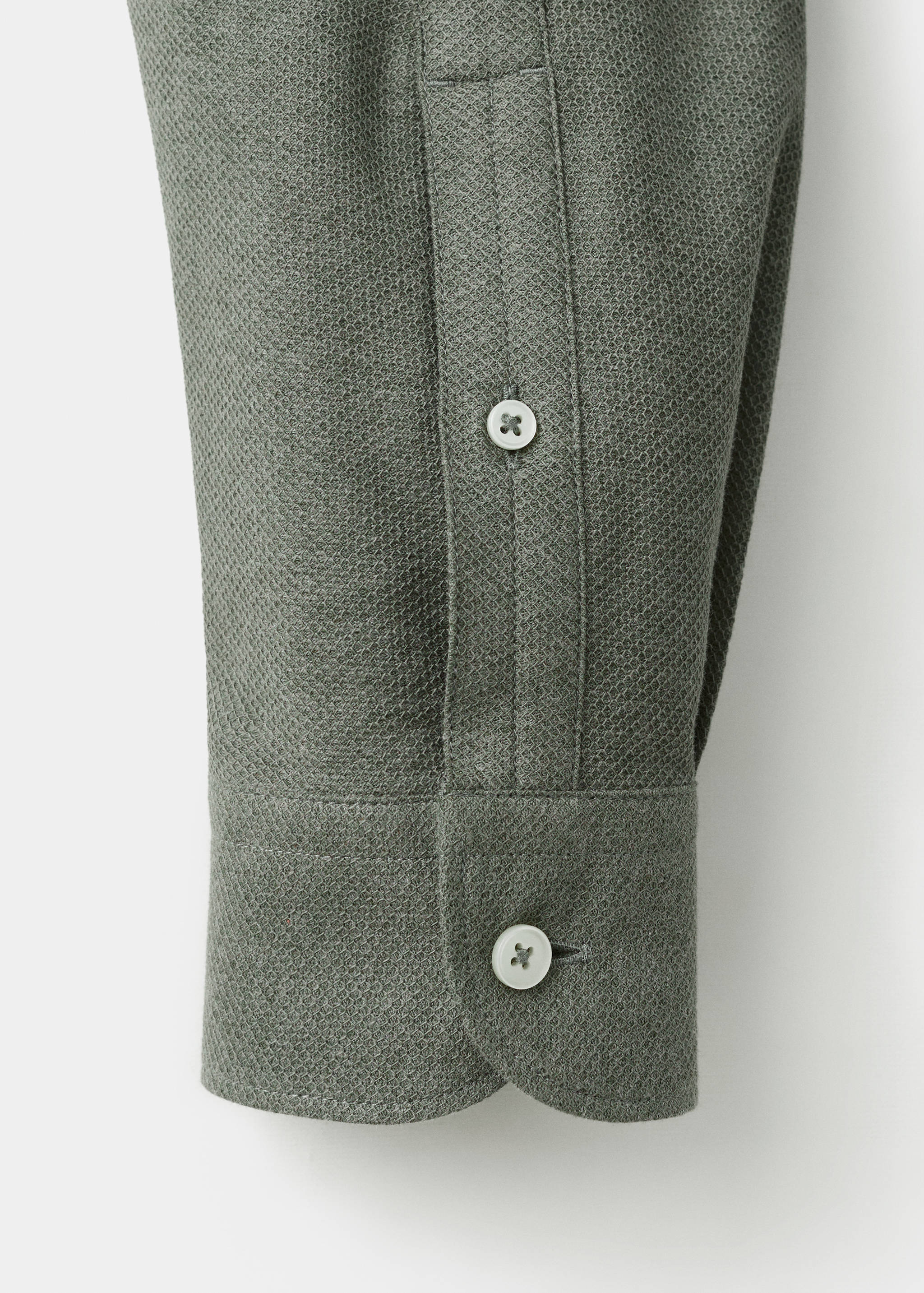Slim Fit-Hemd aus 100 % Baumwolle - Detail des Artikels 0