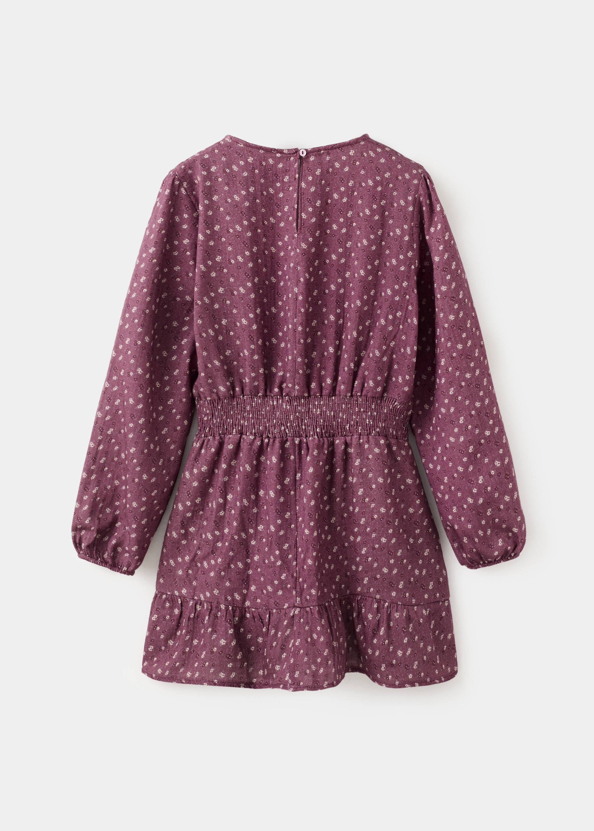 Ruched floral dress - Reverse of the article