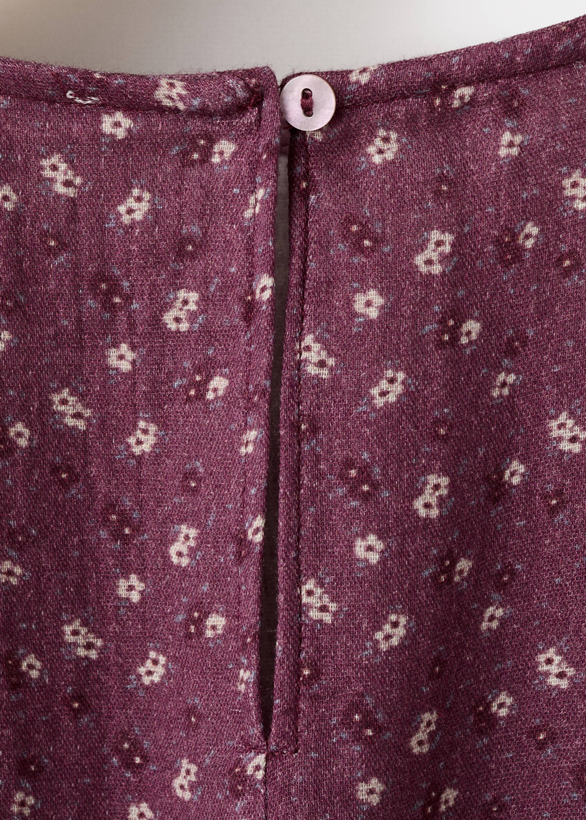 Ruched floral dress - Details of the article 0