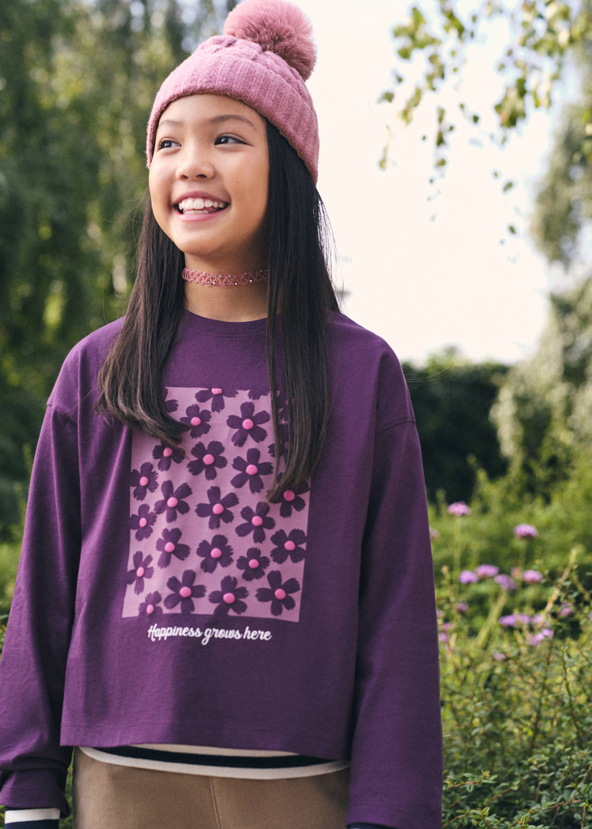 Knitted bobble hat - Details of the article 8