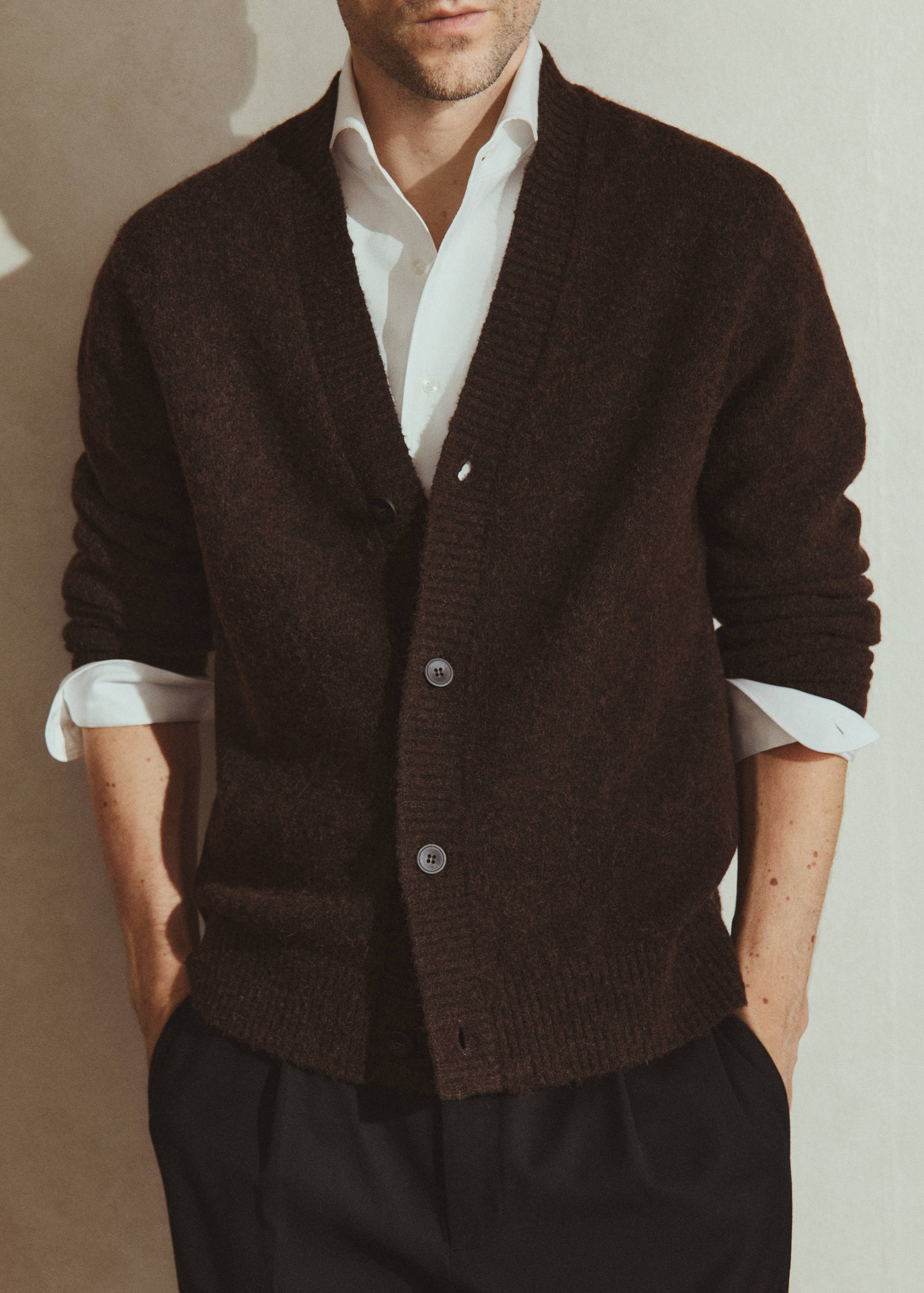 Cardigan maille laine mélangée - Détail de l'article 3
