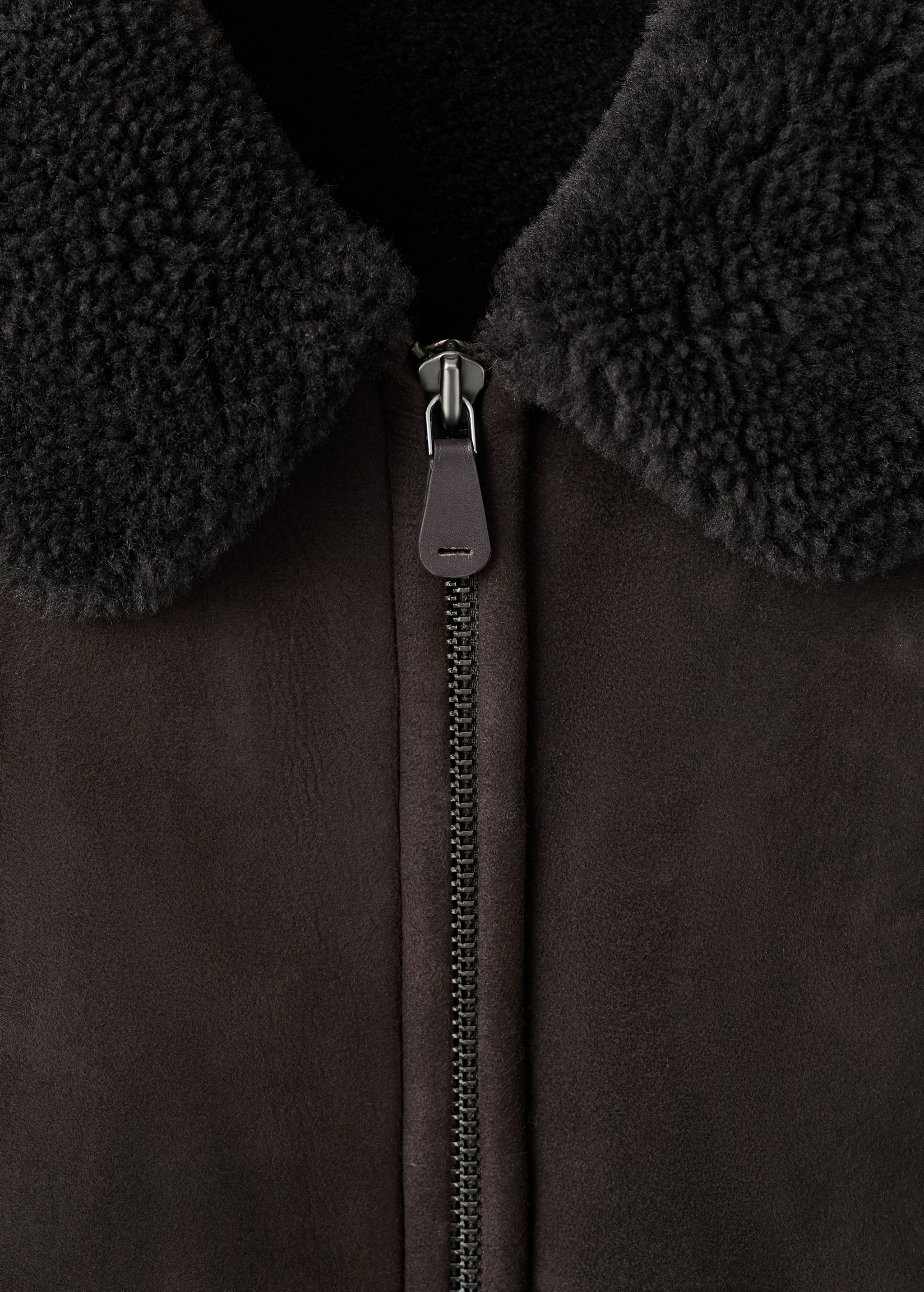 Blouson shearling 100 % daim - Détail de l'article 8