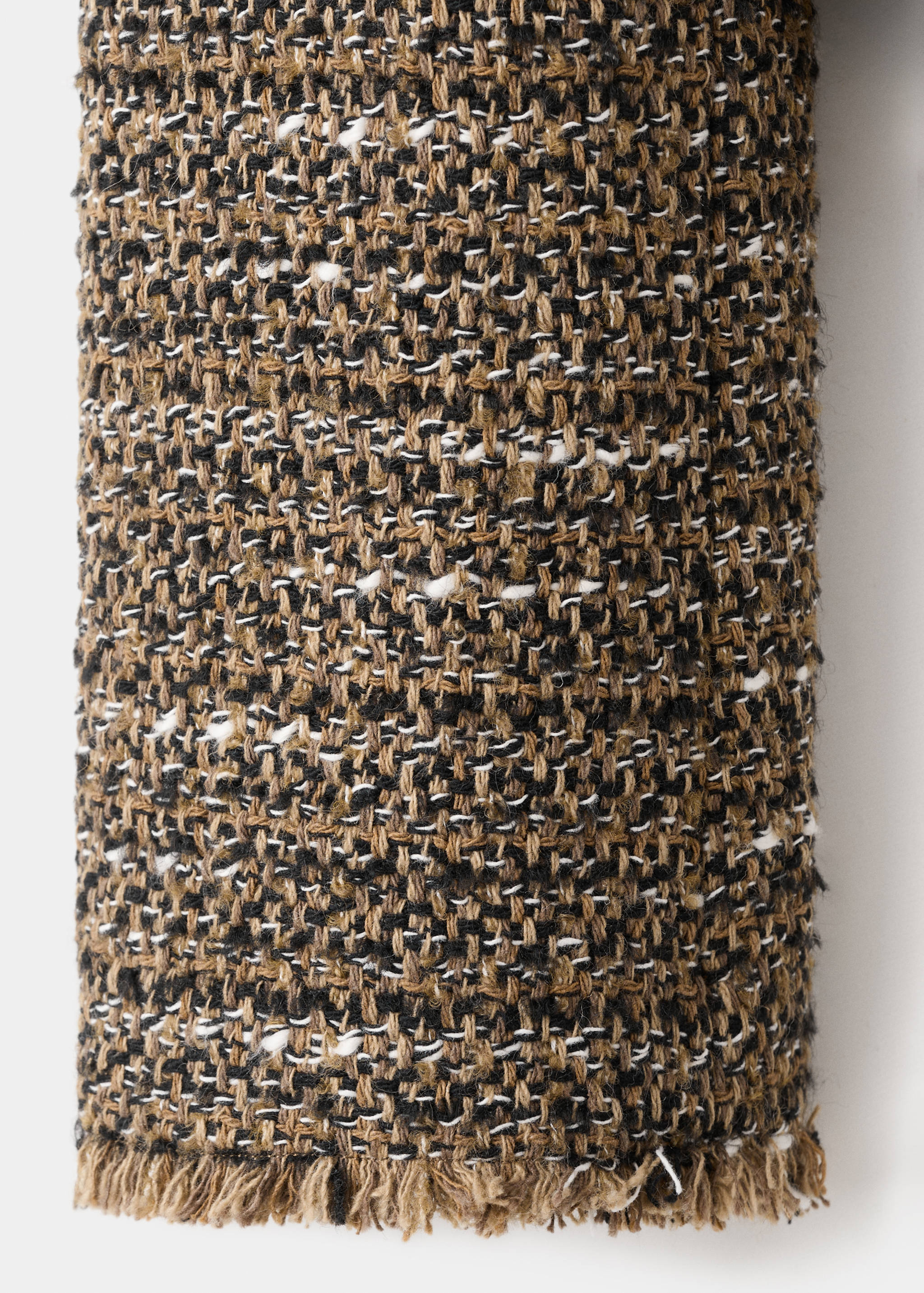 Tweedjacke mit Fellkragen - Detail des Artikels 0