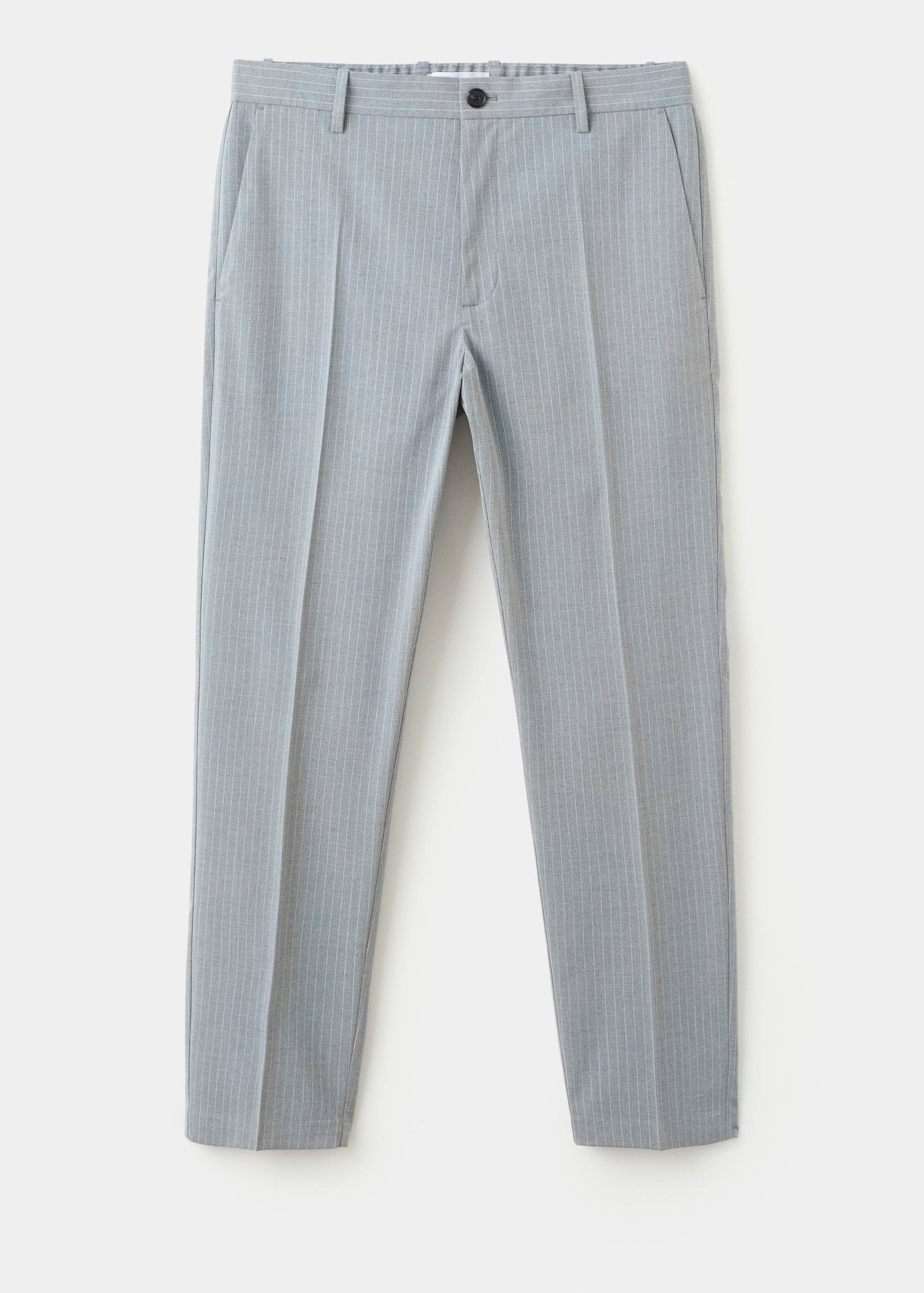 Striped slim-fit trousers - Article without model