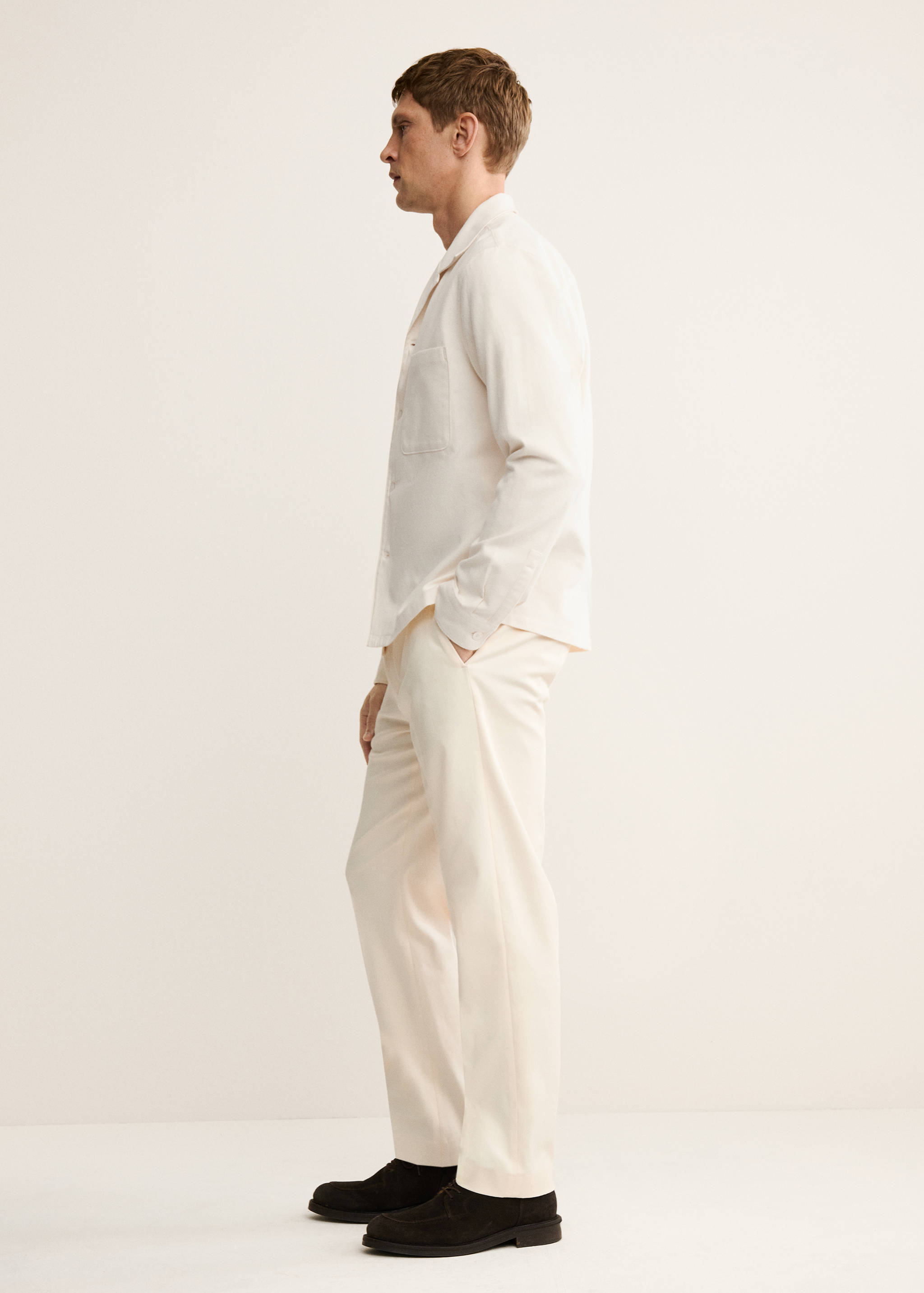 Overshirt aus 100 % Baumwolle mit Taschen - Detail des Artikels 2