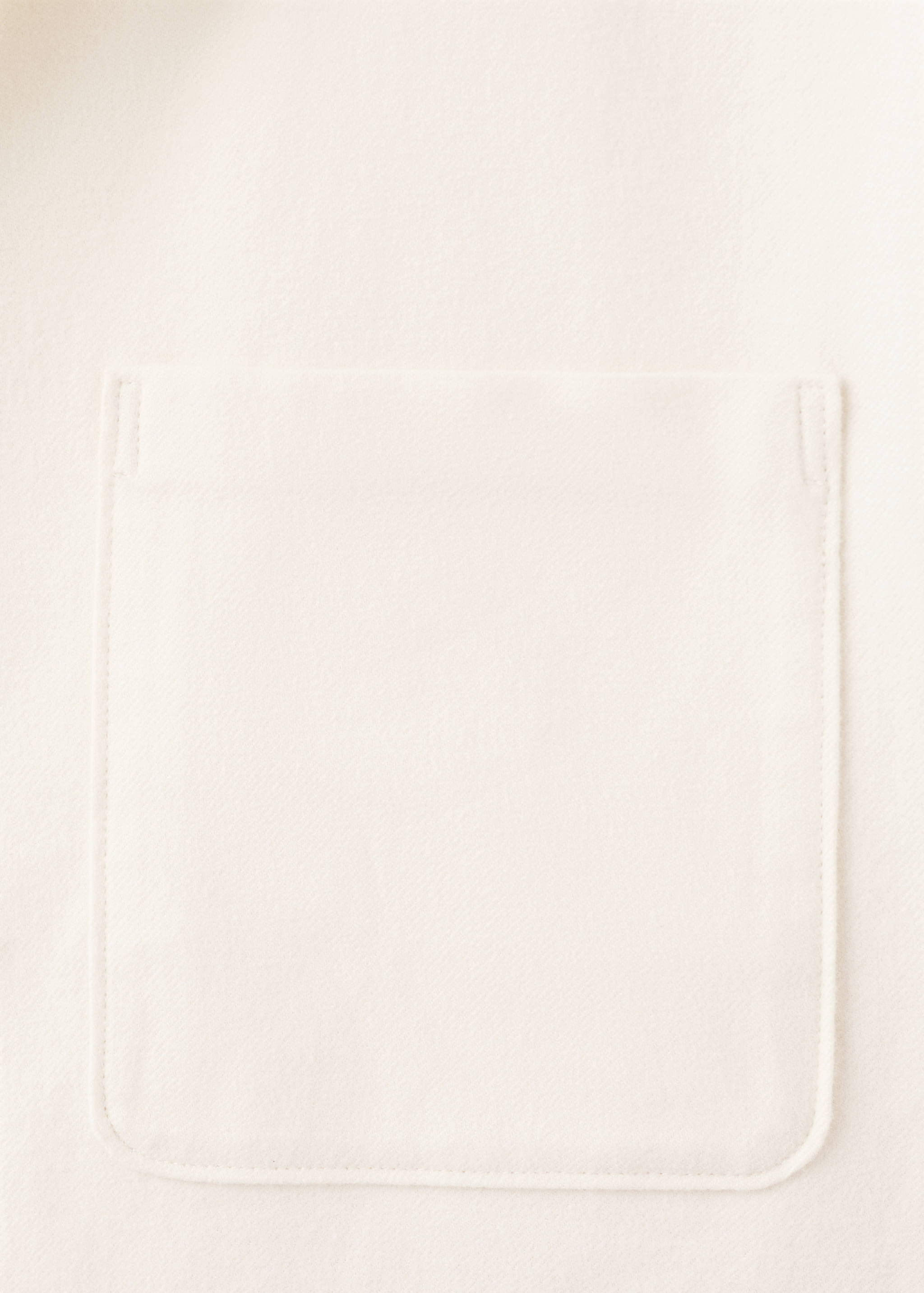 Overshirt aus 100 % Baumwolle mit Taschen - Detail des Artikels 8