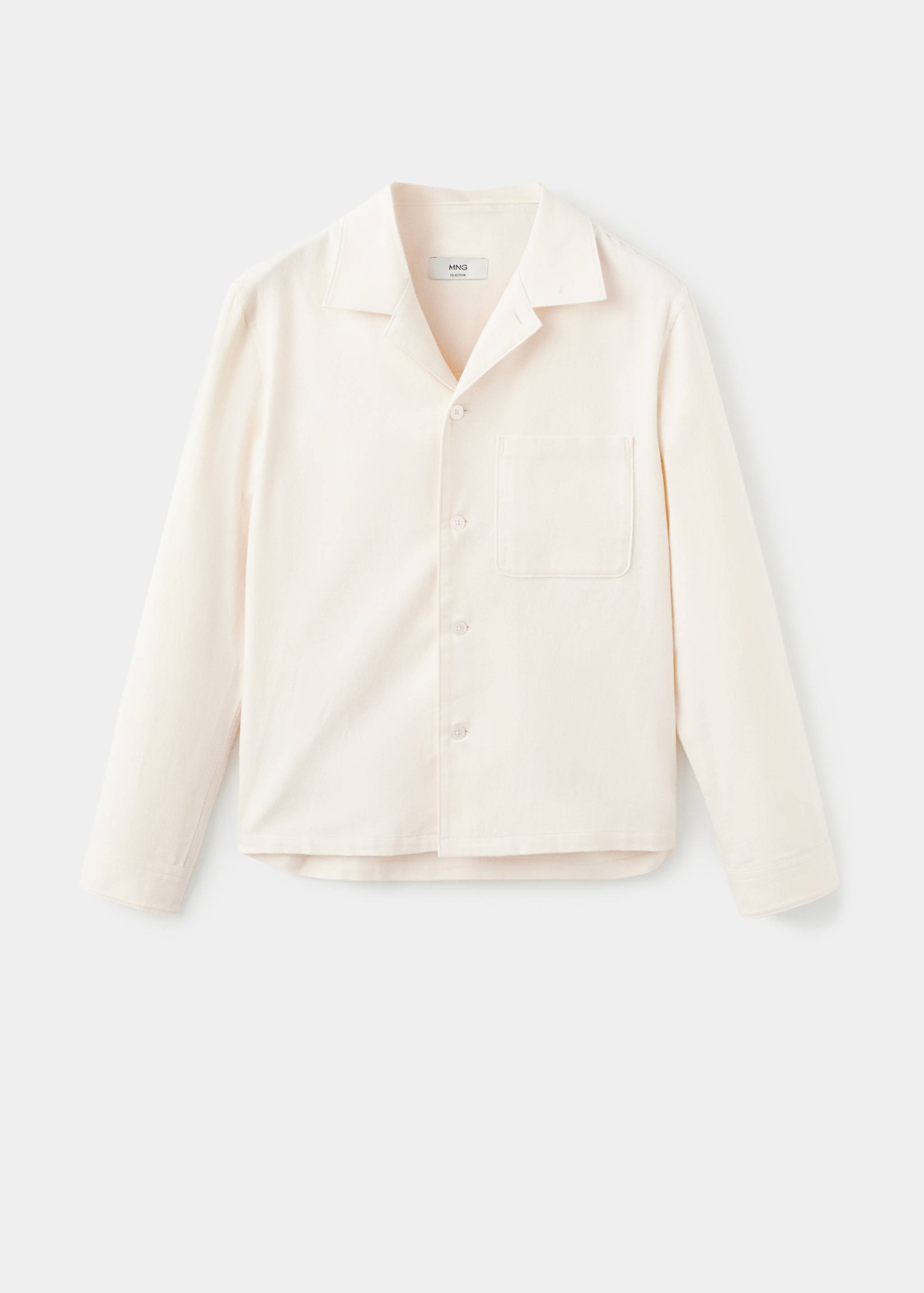 Overshirt aus 100 % Baumwolle mit Taschen - Artikel ohne Model
