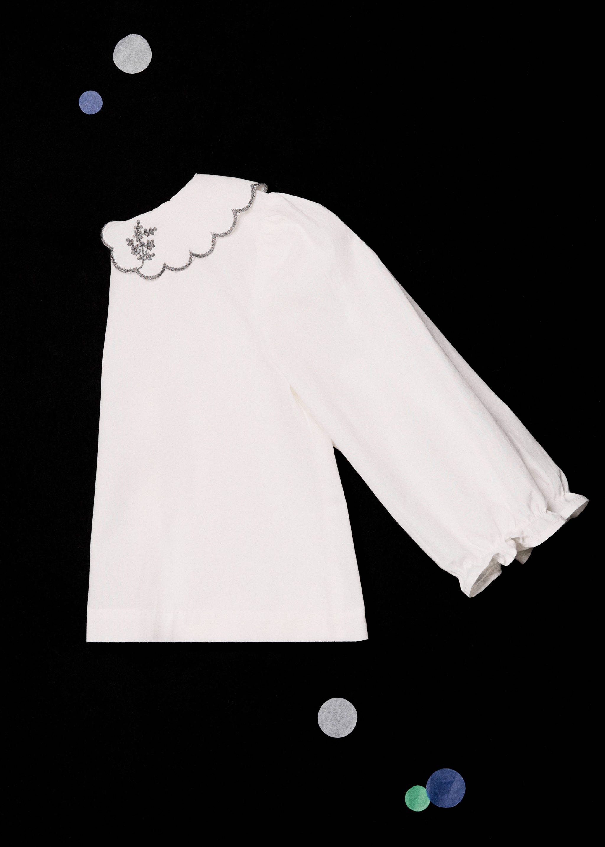 Blouse col Claudine broderie - Détail de l'article 3