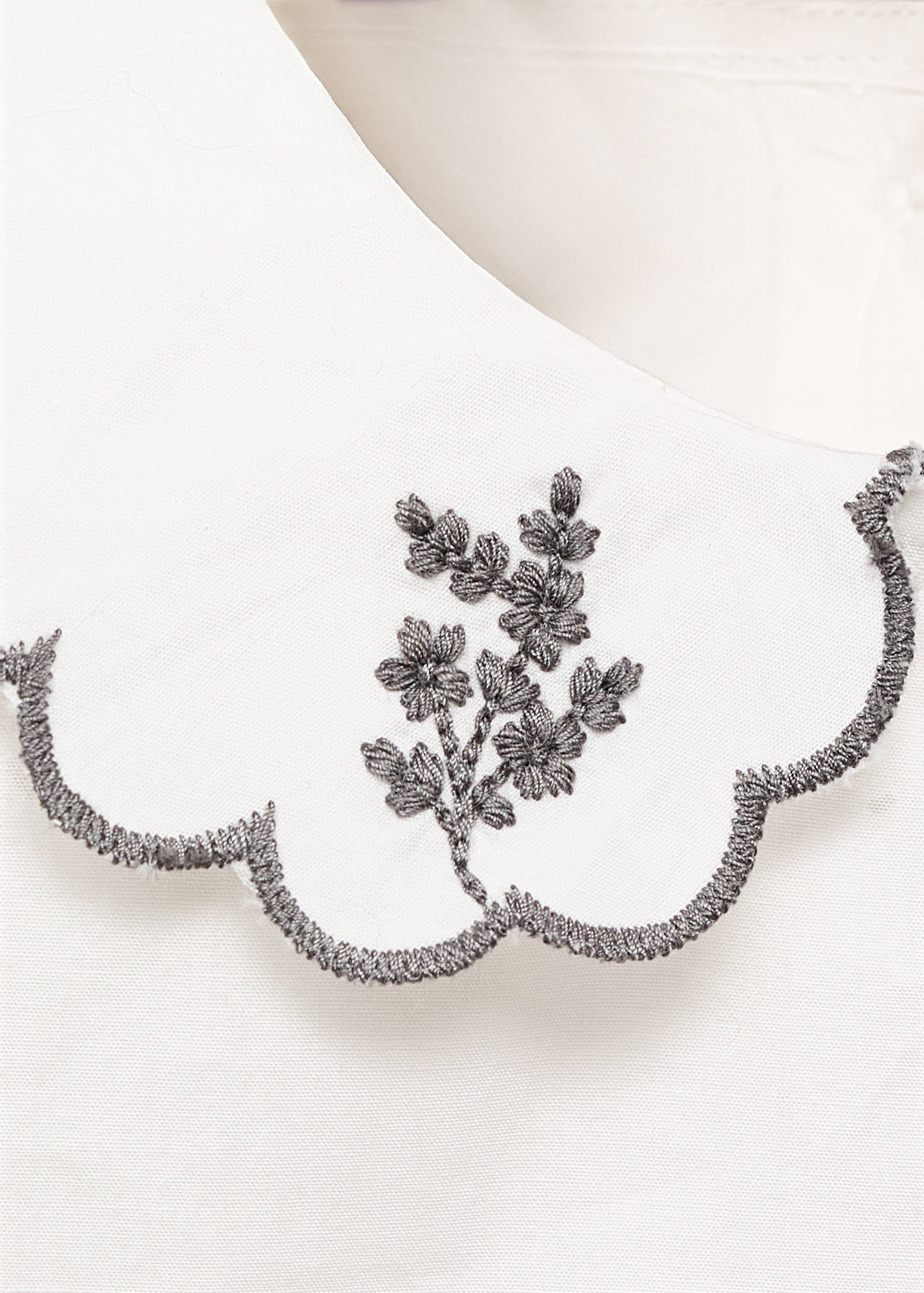 Blouse col Claudine broderie - Détail de l'article 8