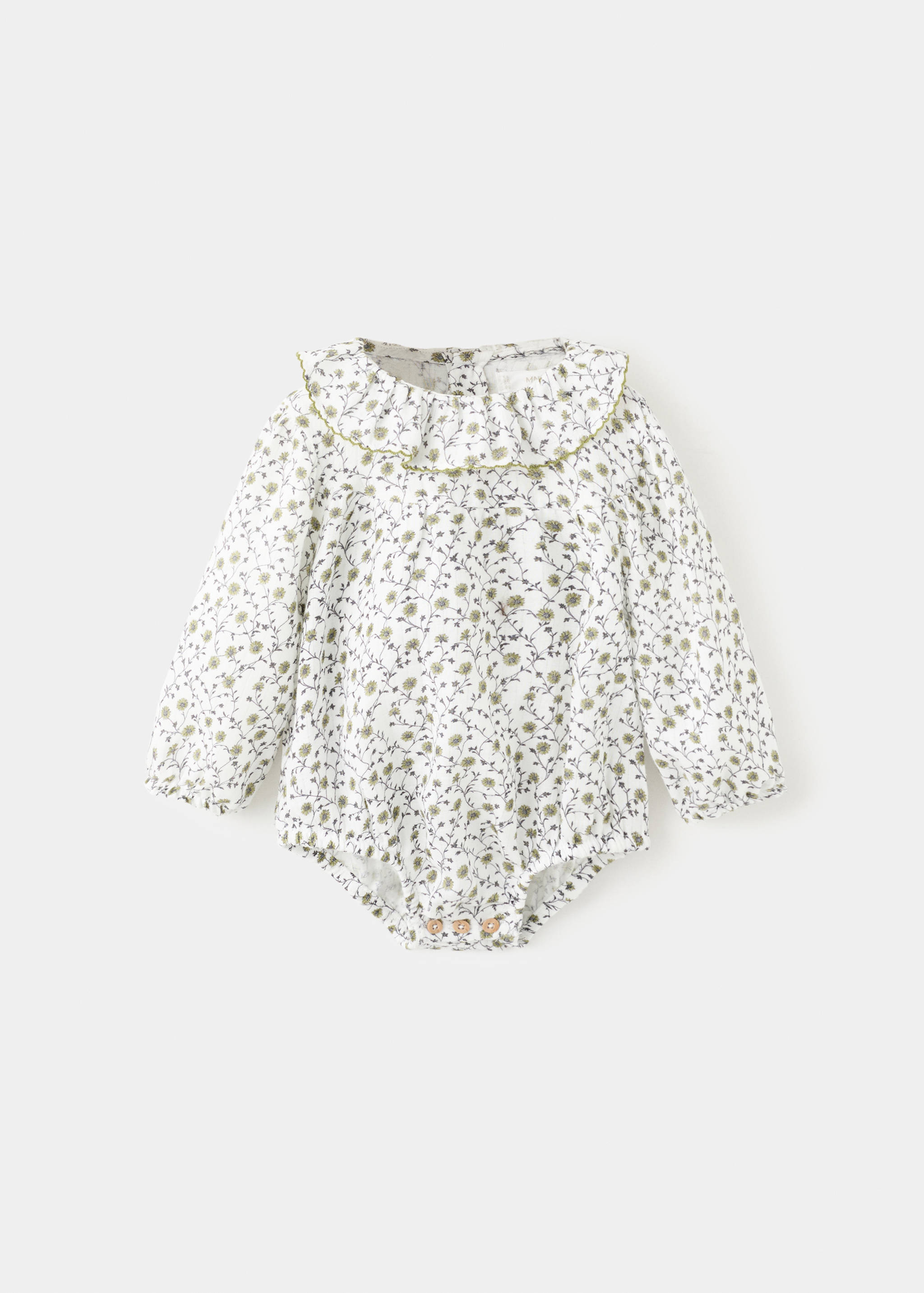 Blumen bedruckter Overall - Artikel ohne Model