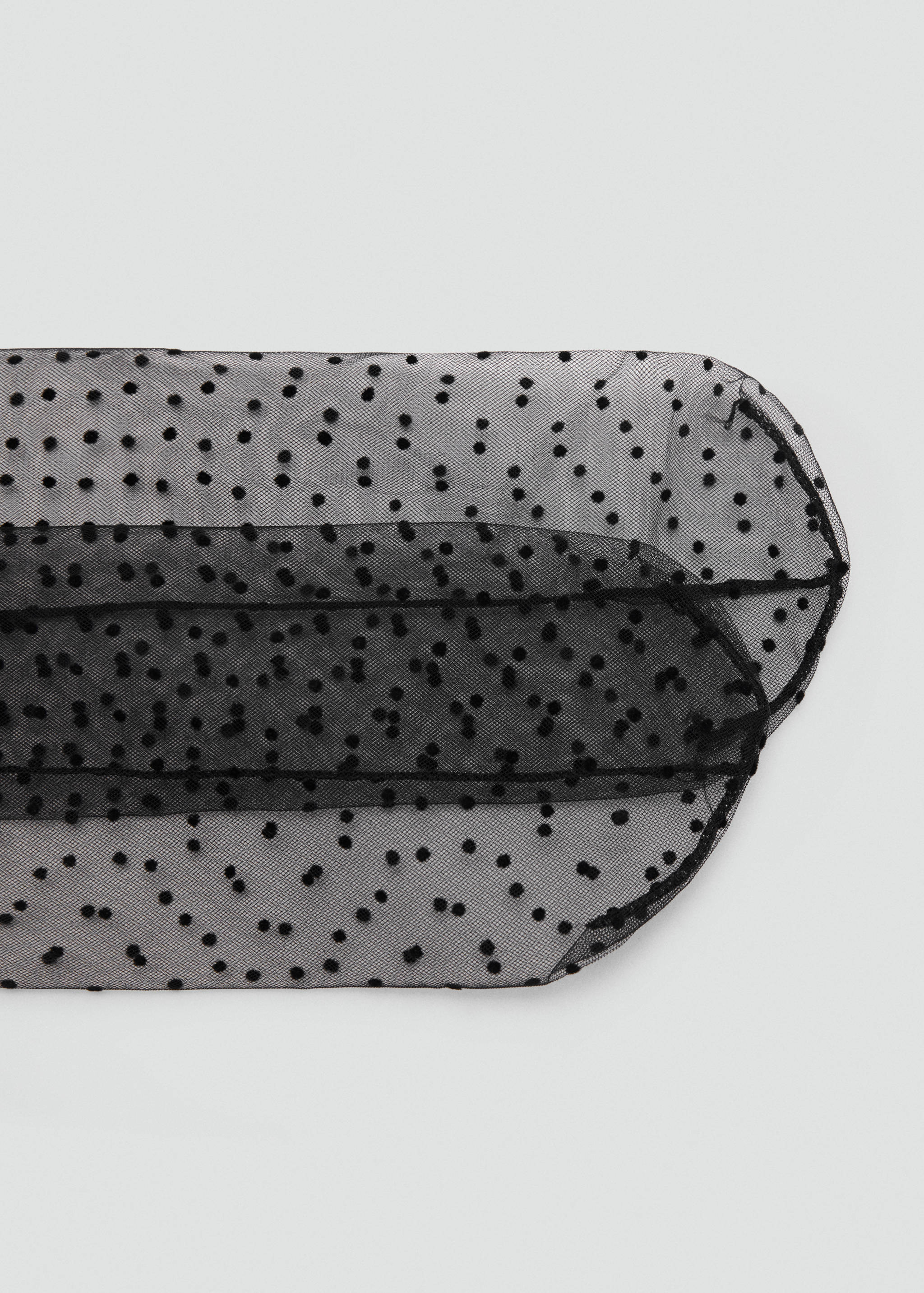 Polka-dot semi-transparent socks - Details of the article 1