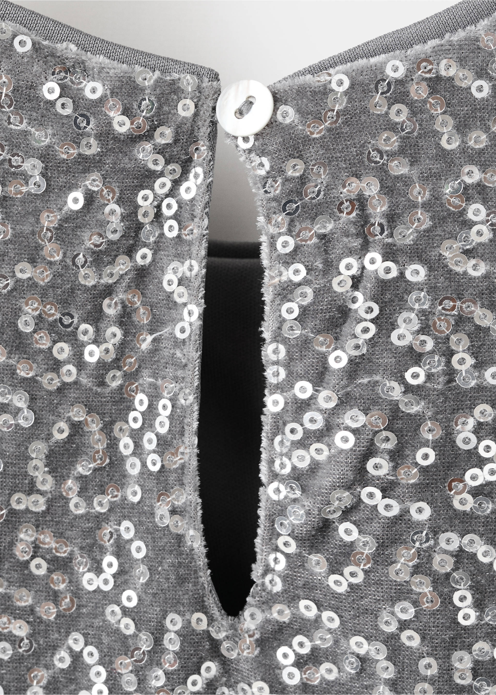 Top à paillettes - Détail de l'article 0, Argent. Ref: 17099096-00.