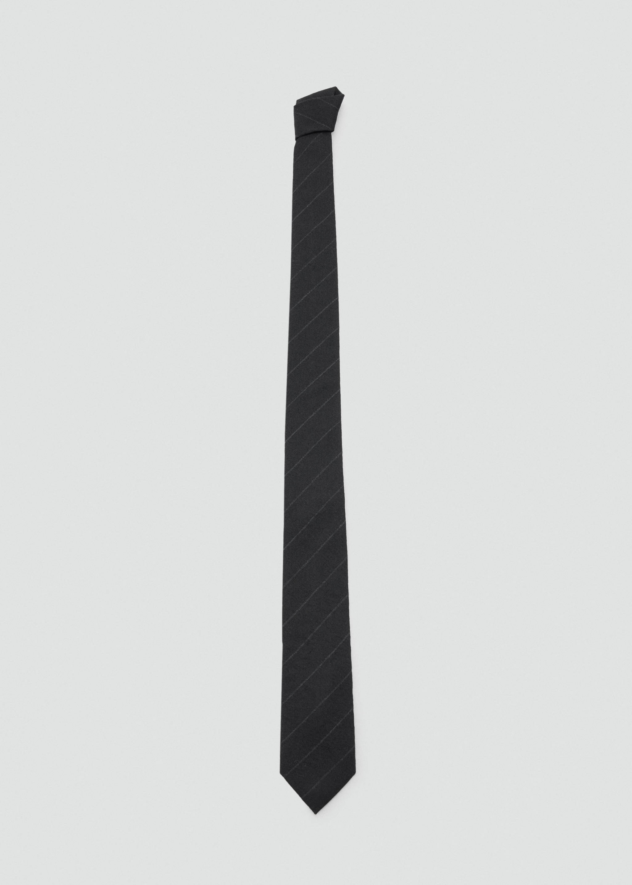 Corbata lana rayas - Artículo sin modelo