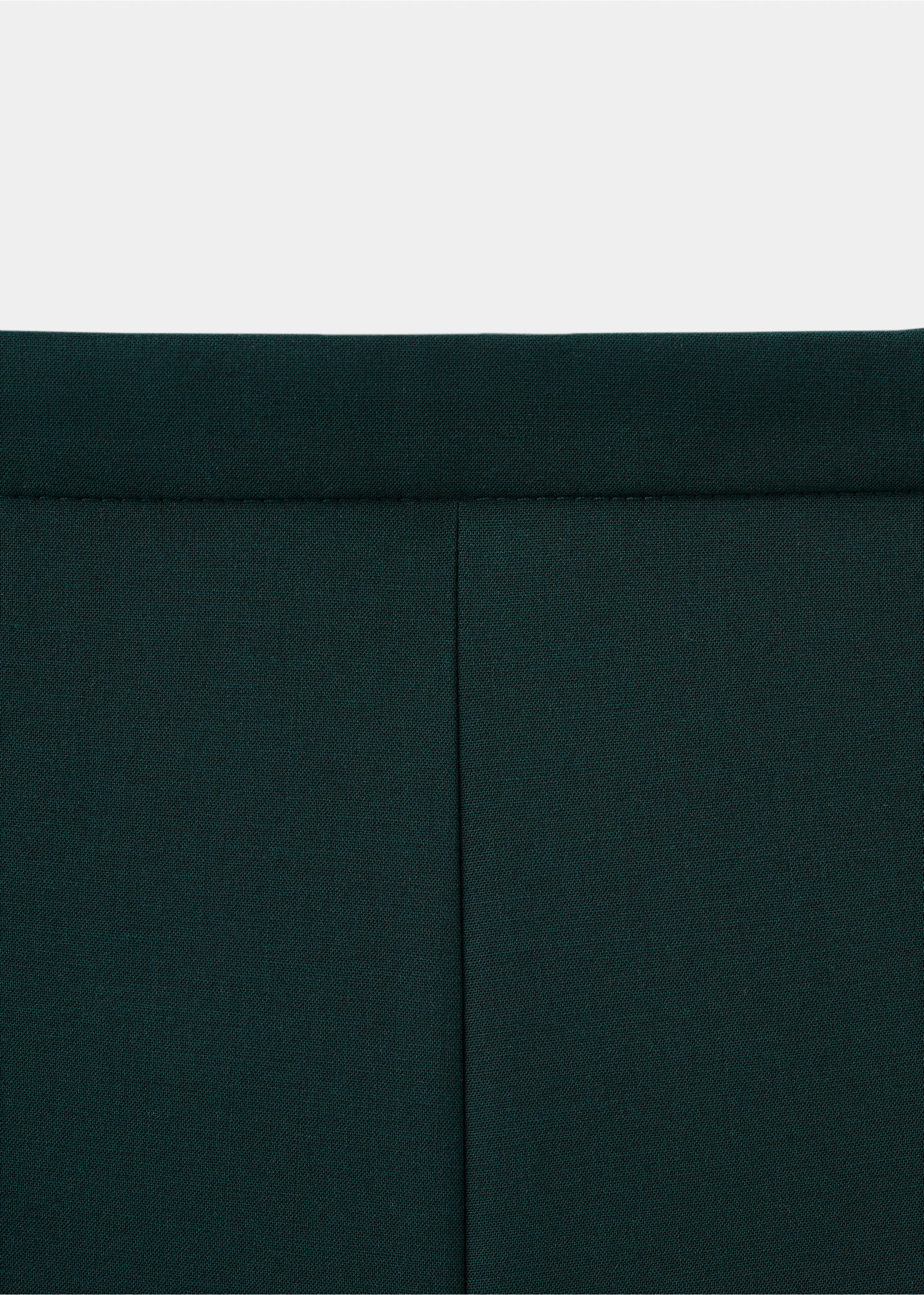 Pantalon de costume flare - Détail de l'article 8, Vert. Ref: 17099210-00.