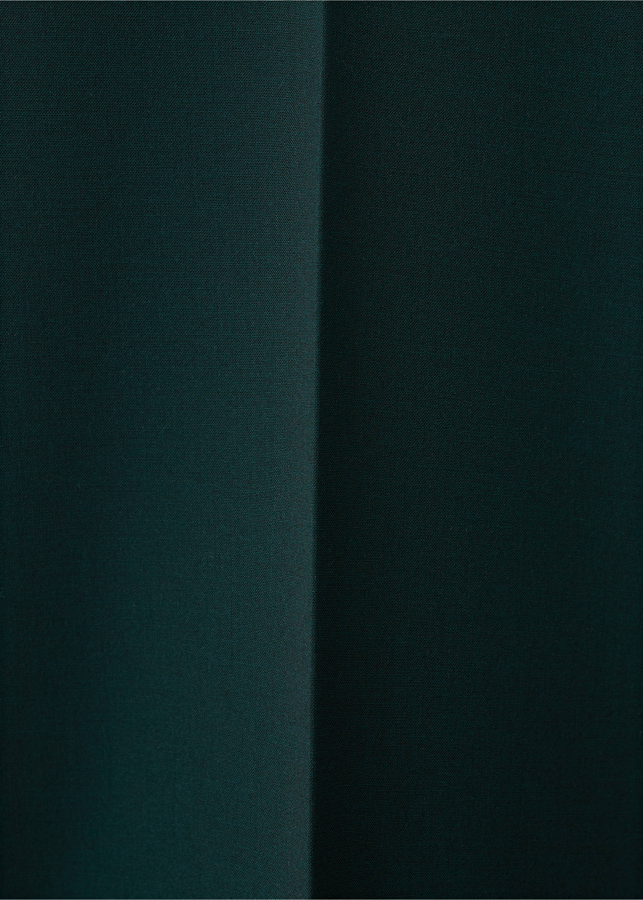 Pantalon de costume flare - Détail de l'article 0, Vert. Ref: 17099210-00.