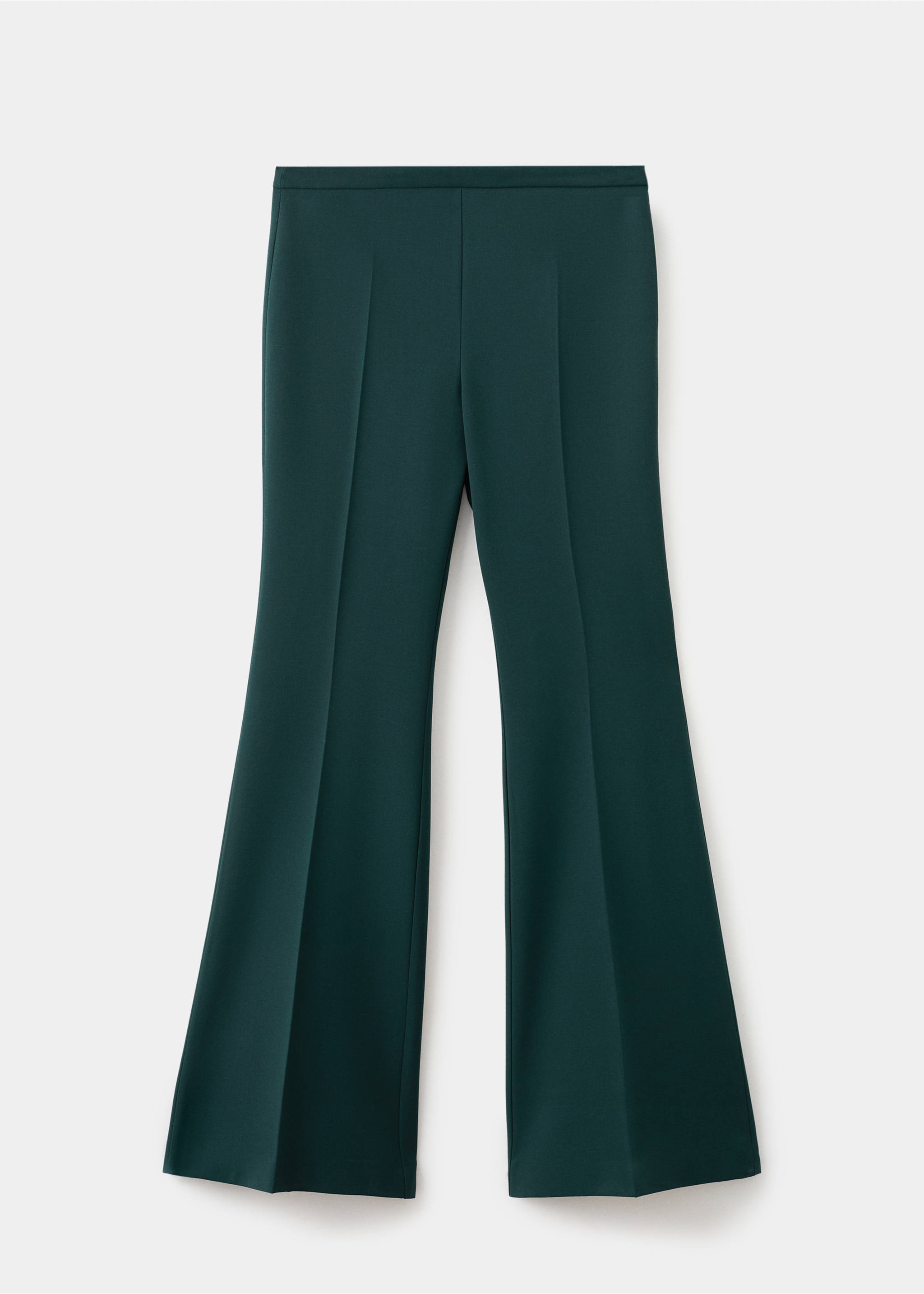 Pantalon de costume flare - Article sans modèle, Vert. Ref: 17099210-00.