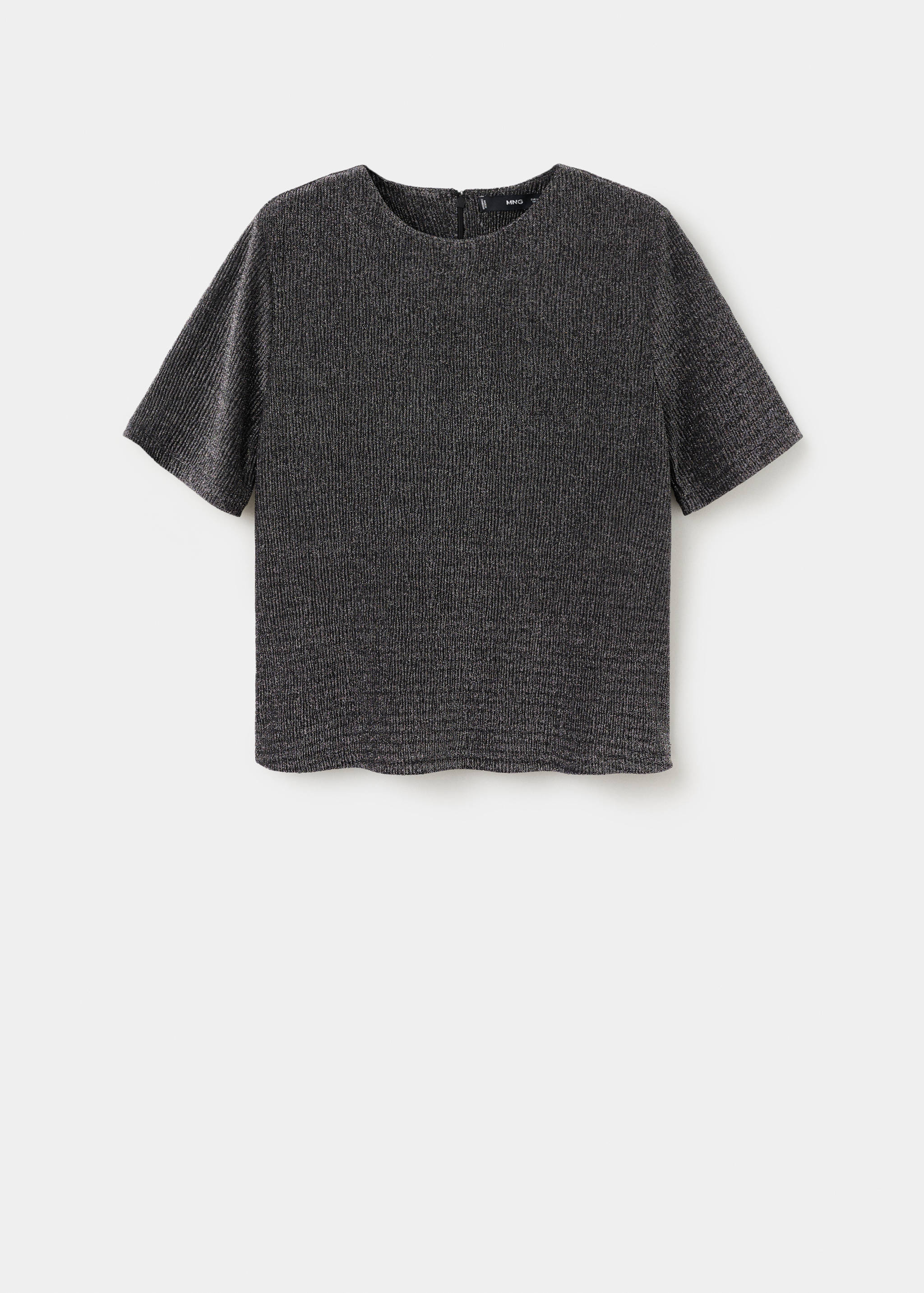 Kortärmad t-shirt lurex - Artikel utan modell