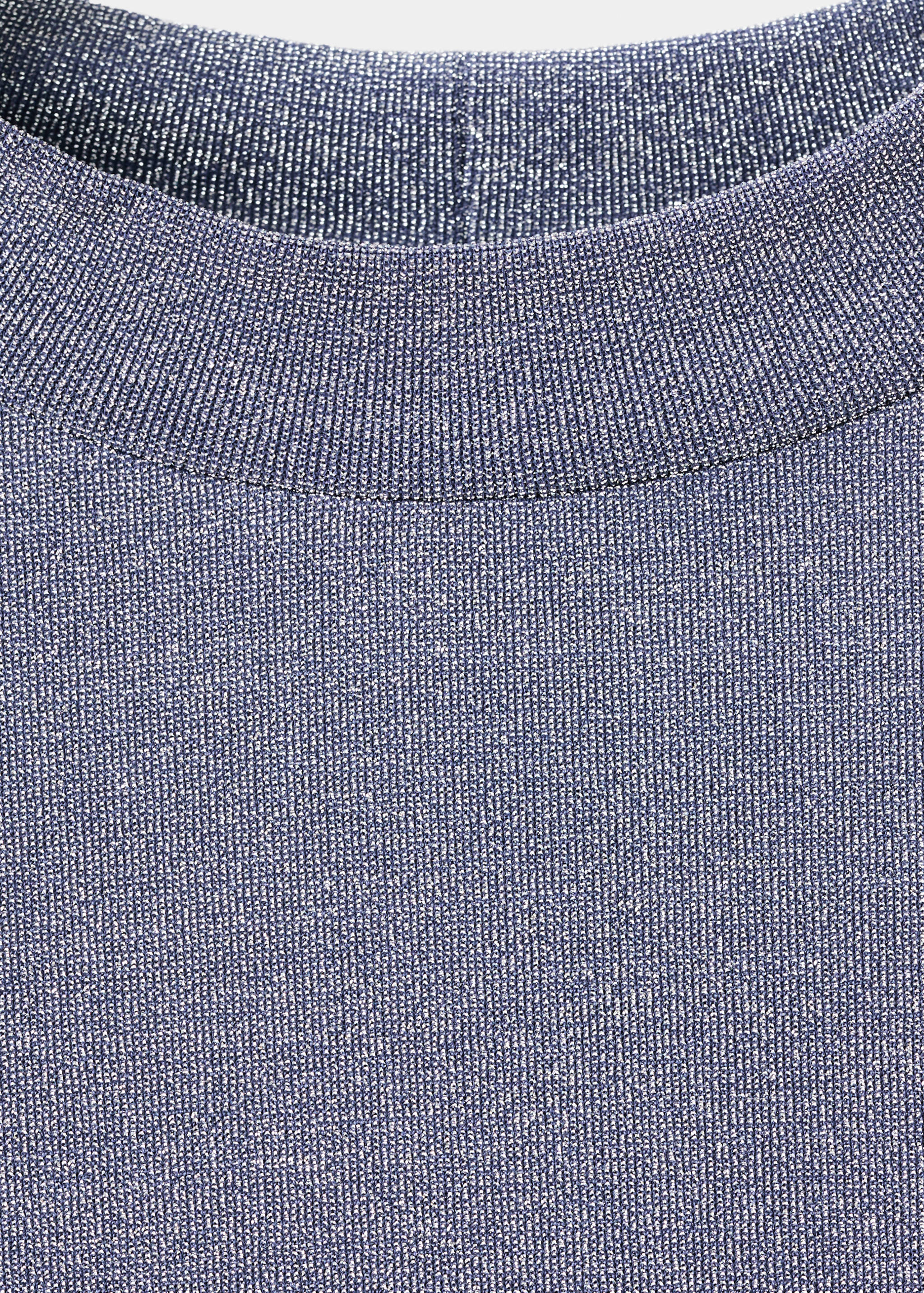Lurex-T-Shirt mit halbhohem Kragen - Detail des Artikels 8