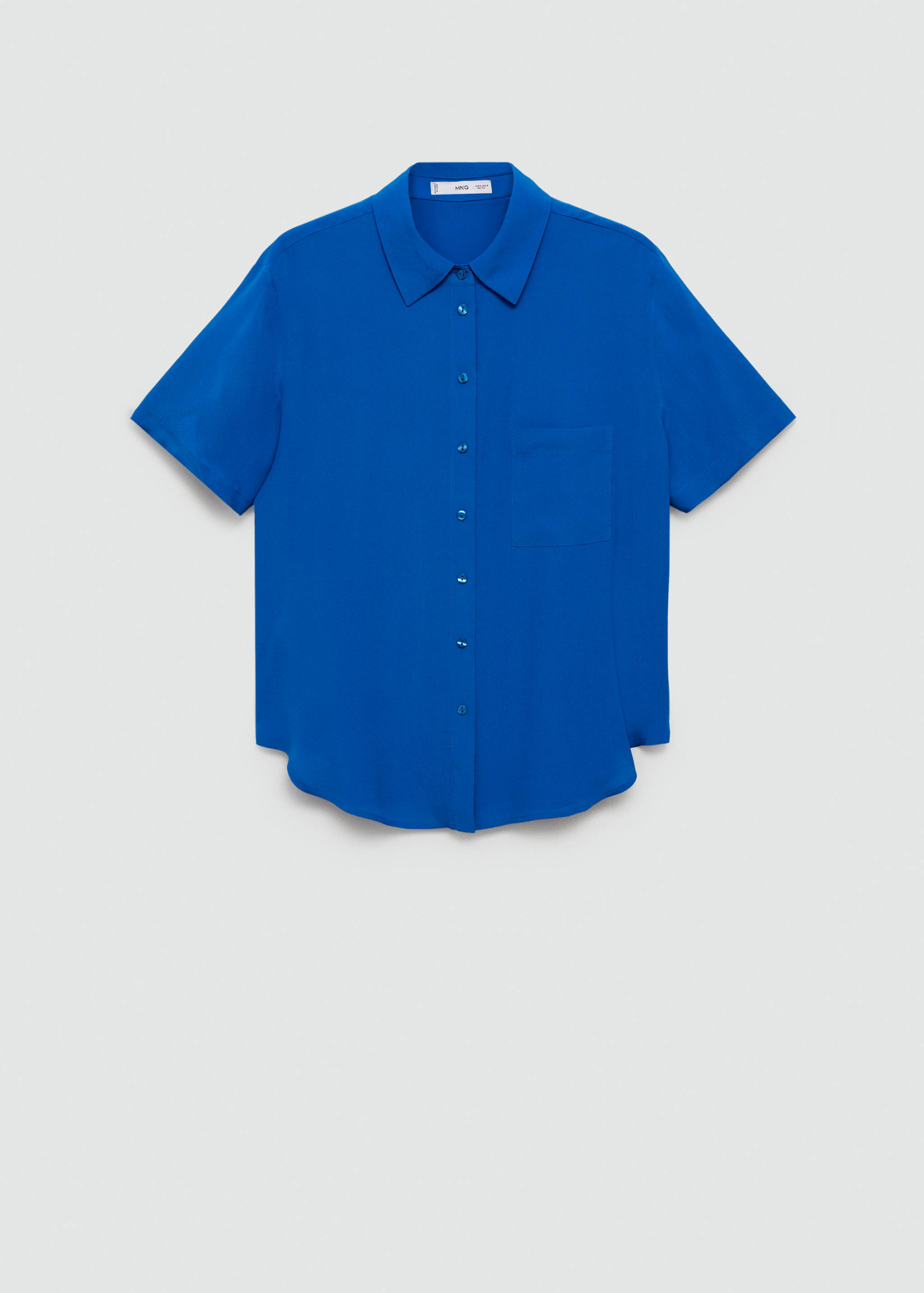 Short sleeve fluid shirt - Article without model