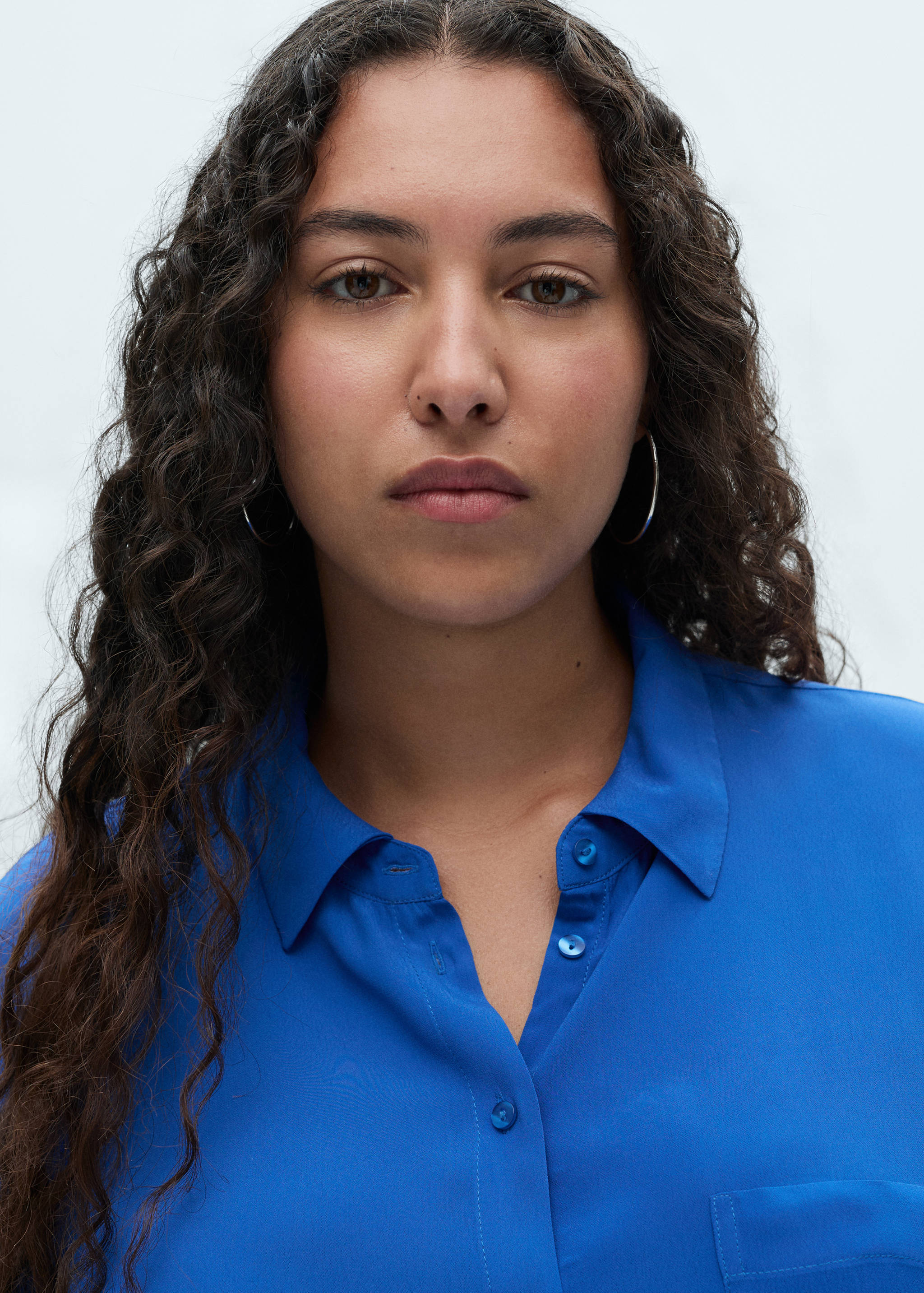 Short sleeve fluid shirt - Details of the article 4