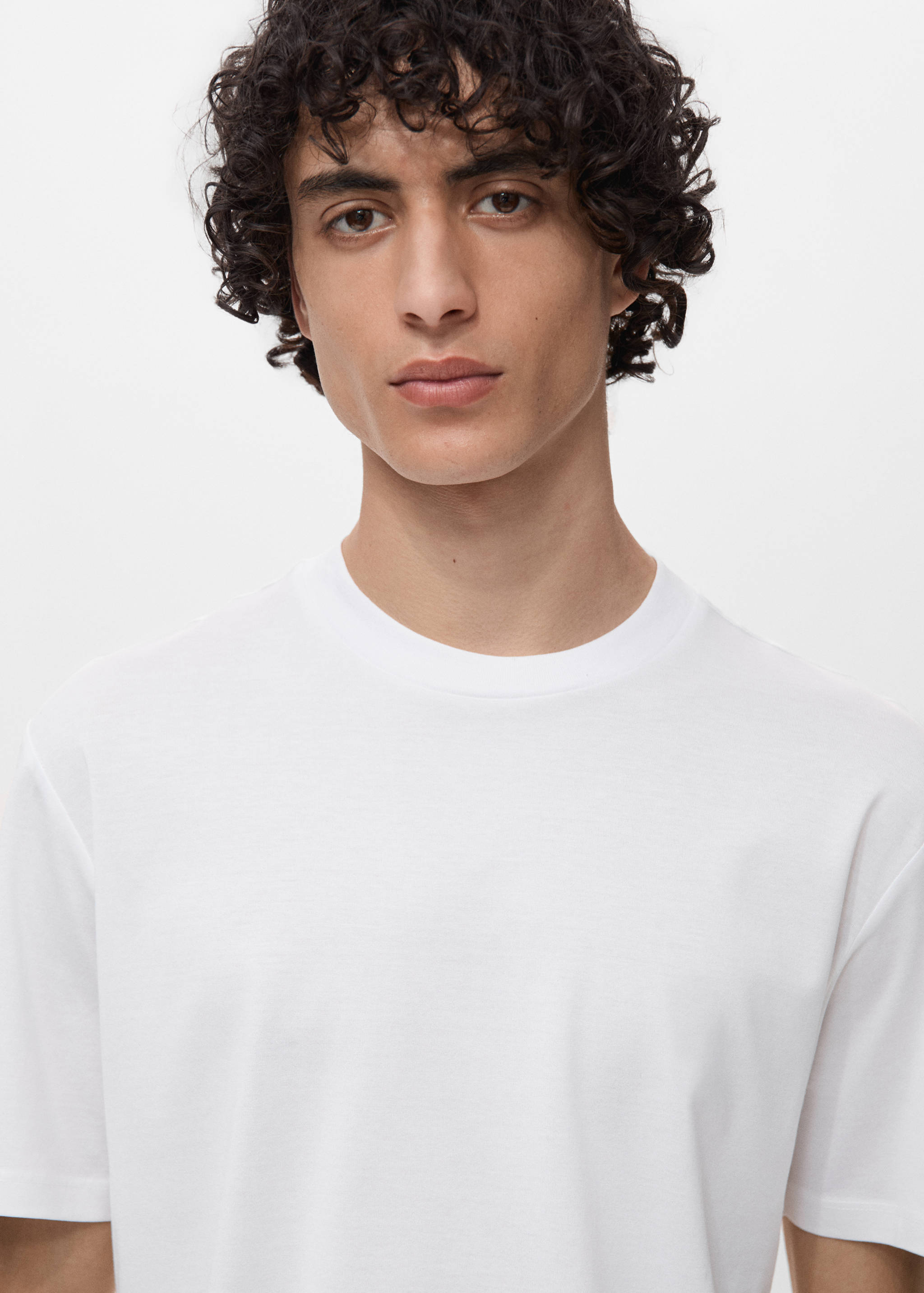 100% cotton T-shirt regular fit - Details of the article 1