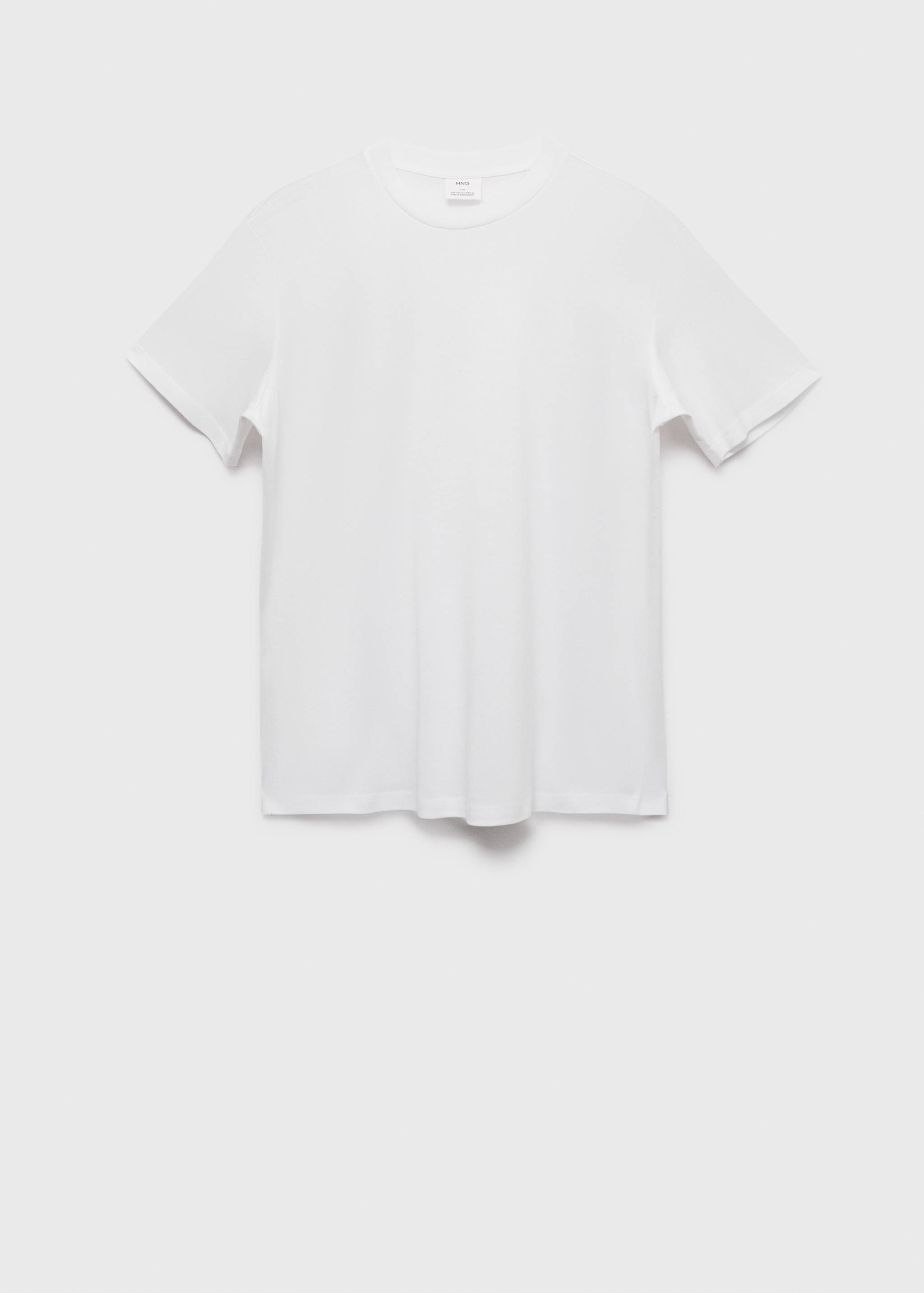 100% cotton T-shirt regular fit - Article without model