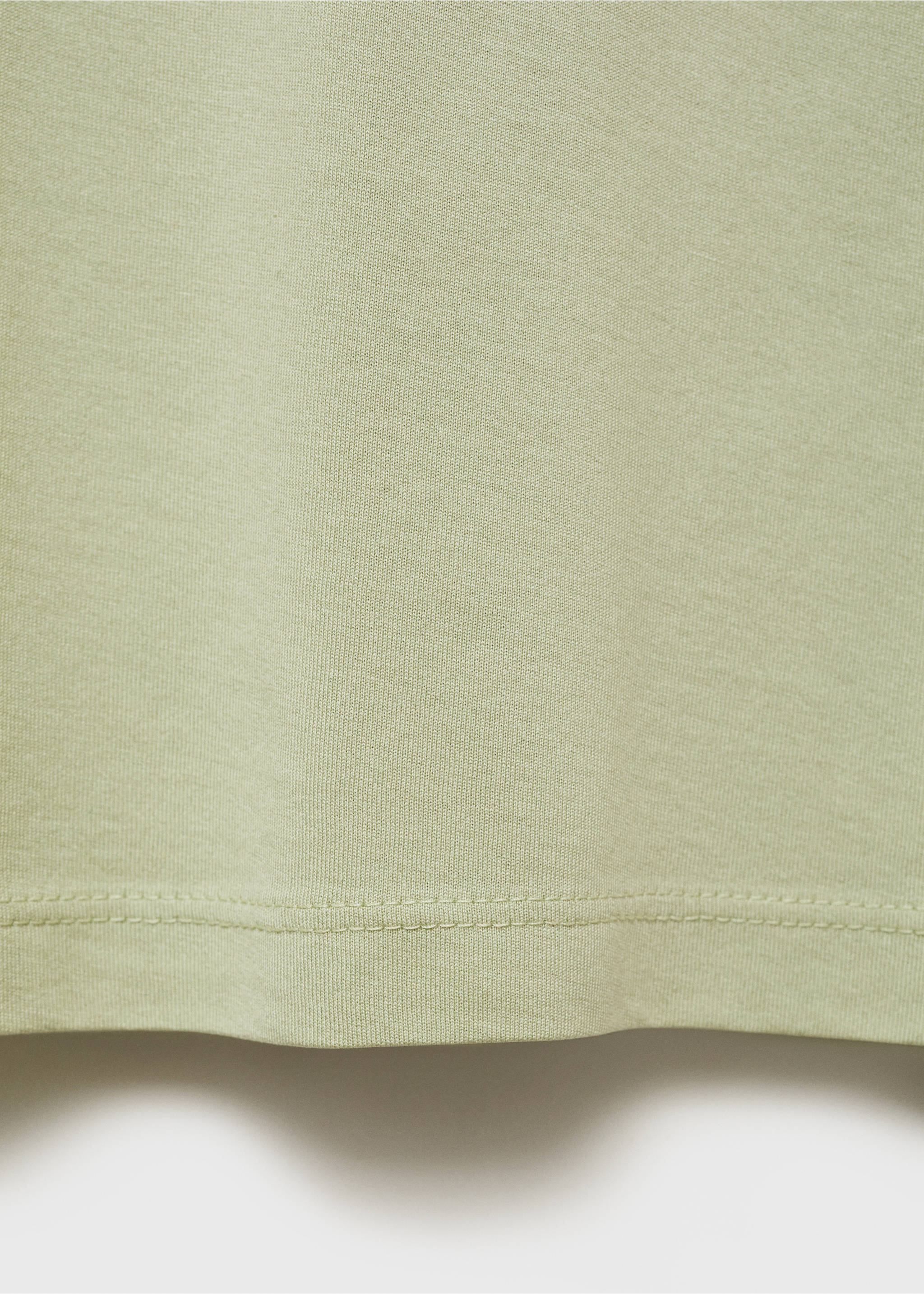 T-shirt 100 % coton regular-fit - Détail de l'article 0, Vert menthe. Ref: 17860293-00.