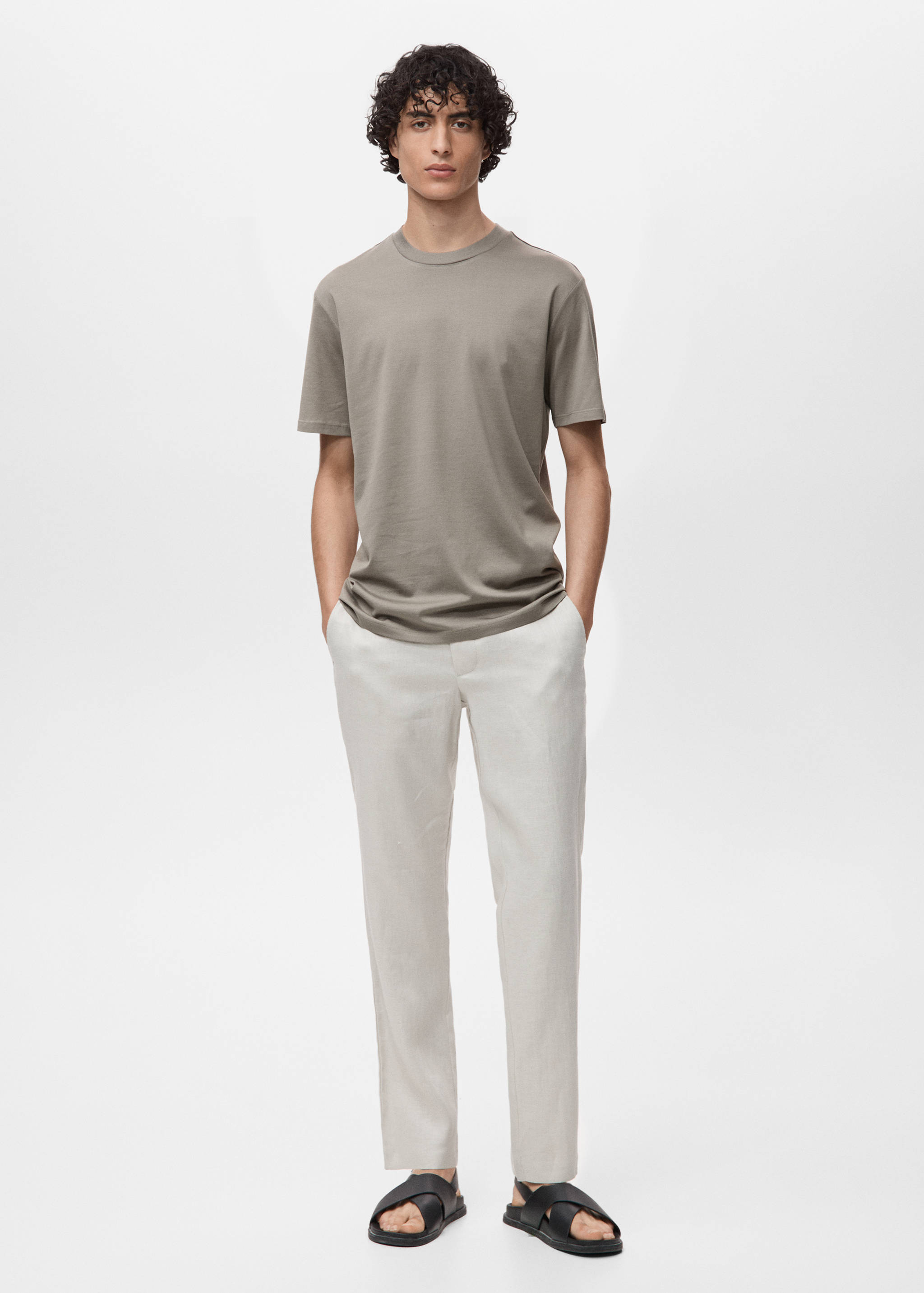 100% cotton T-shirt regular fit - General plane