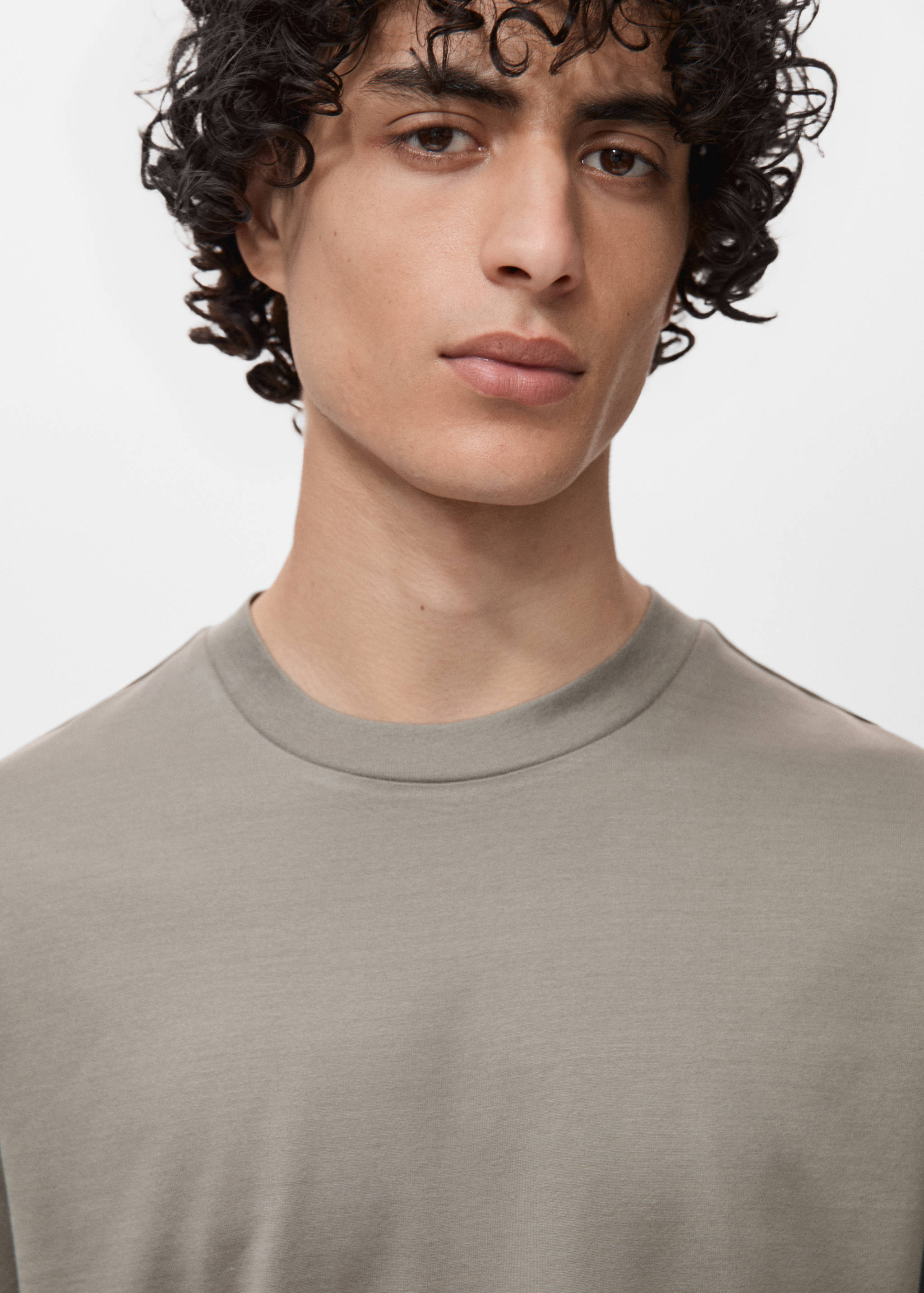 100% cotton T-shirt regular fit - Details of the article 1