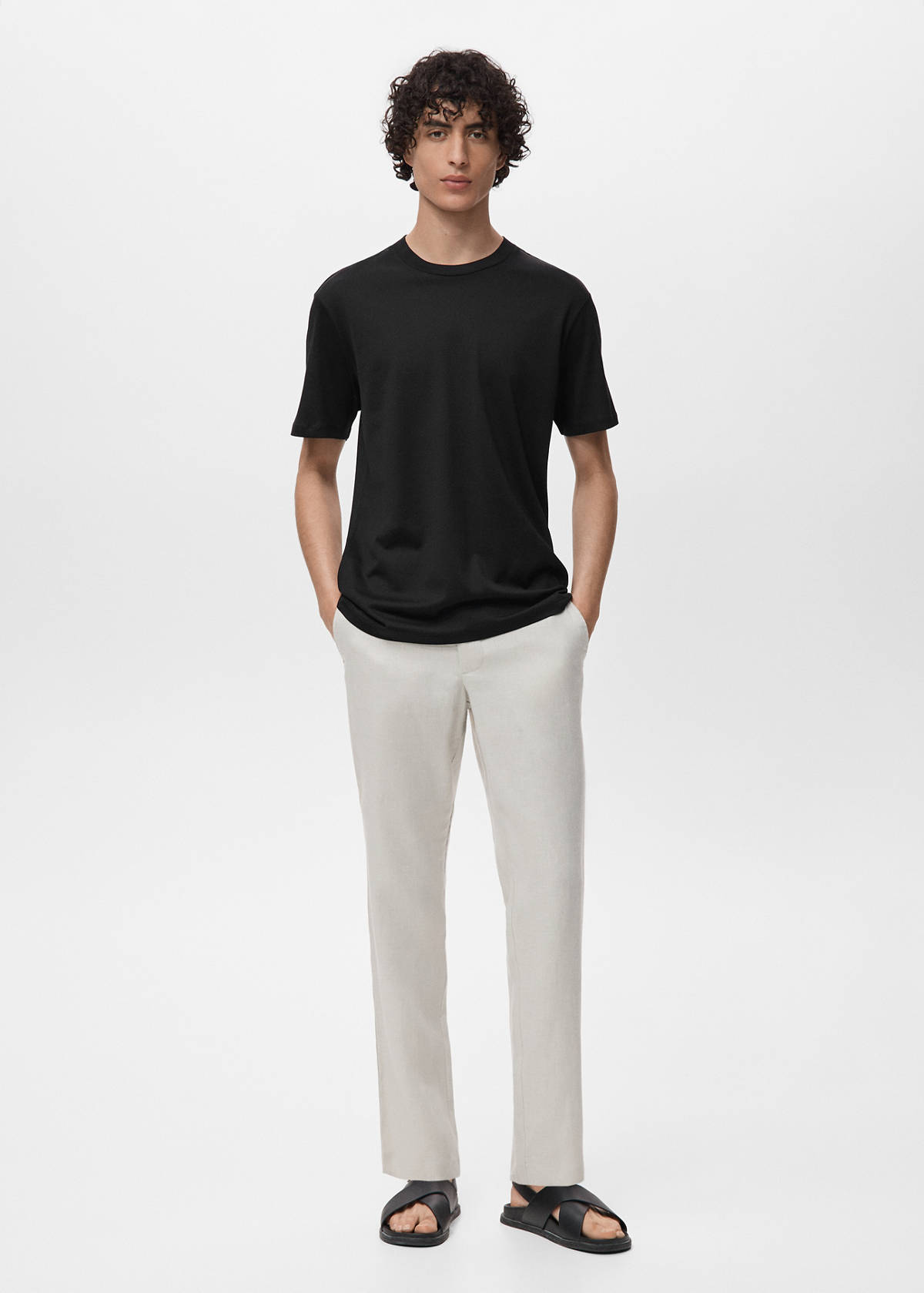 100% cotton T-shirt regular fit