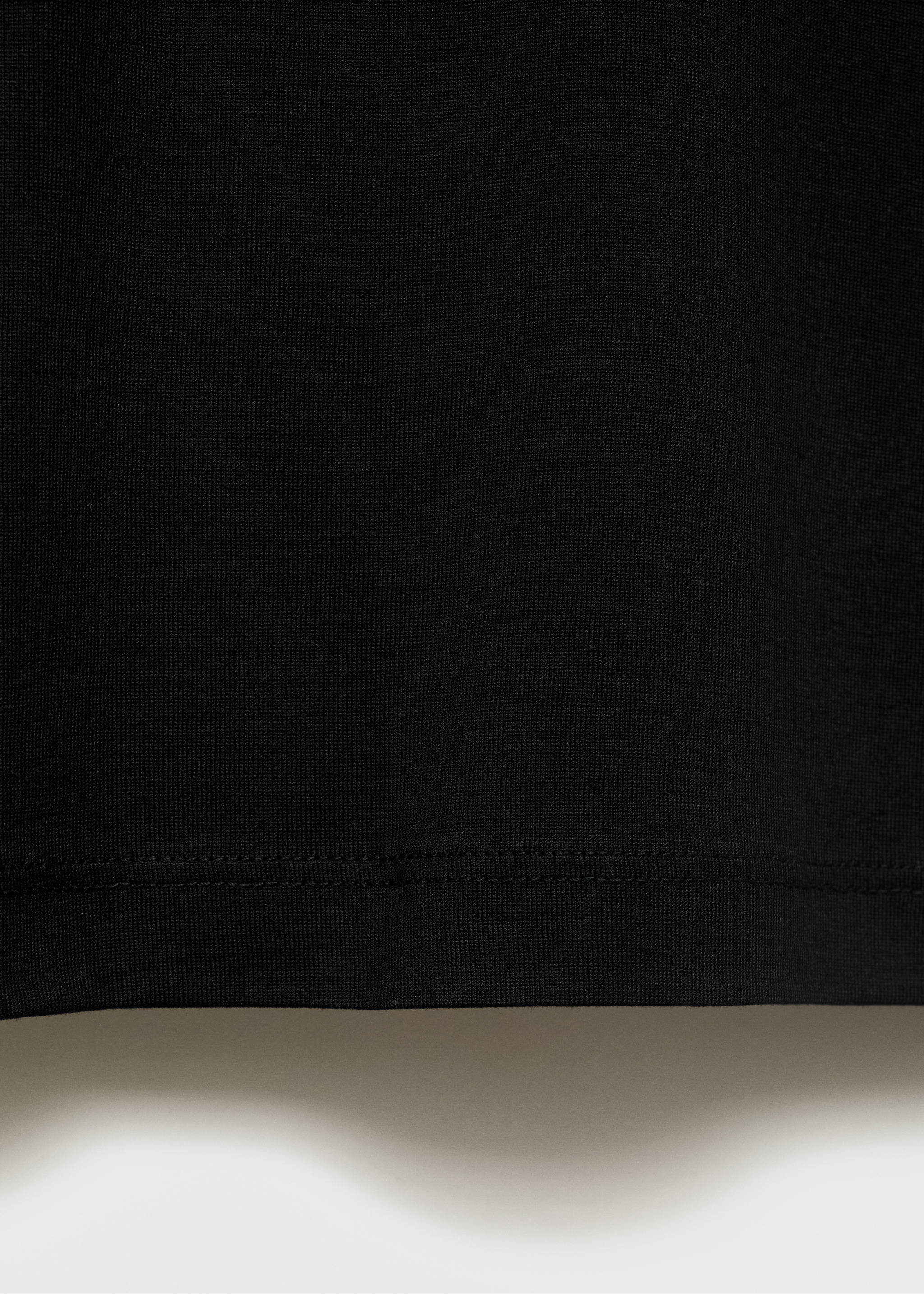 100% cotton T-shirt regular fit - Details of the article 0, Black. Ref: 17860293-00.