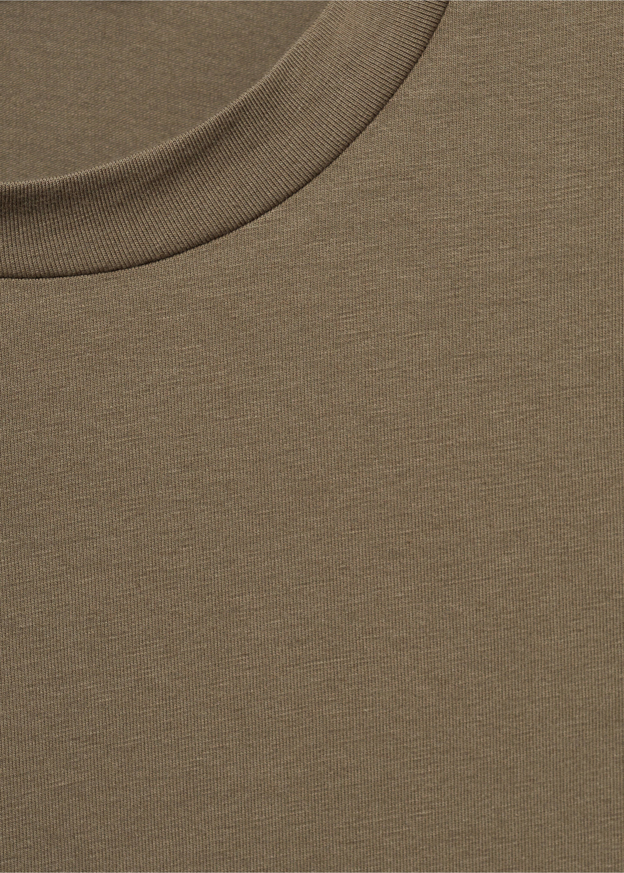 T-shirt algodão stretch - Pormenor do artigo 8, Cinzento-visom. Ref: 17911506-00.