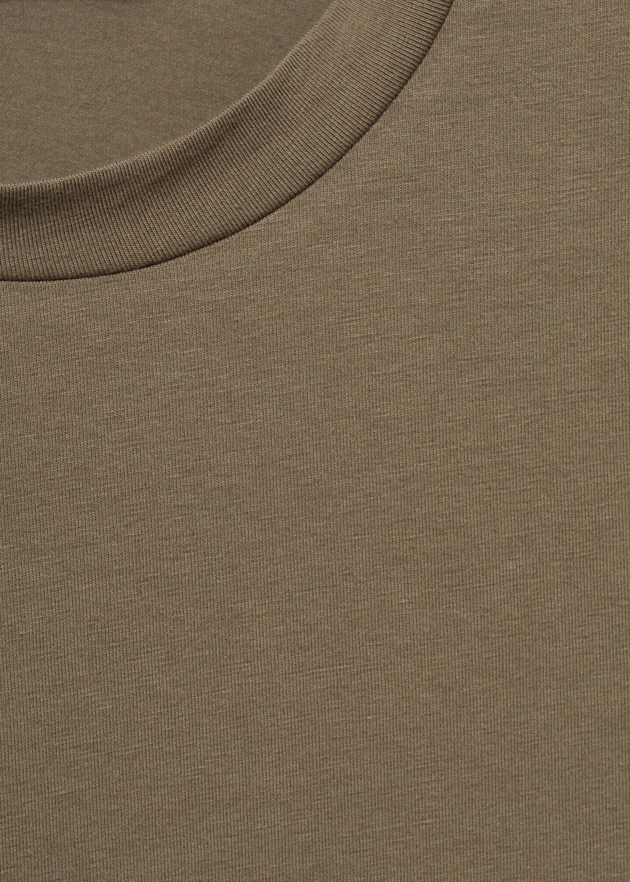 Stretch cotton T-shirt - Details of the article 8