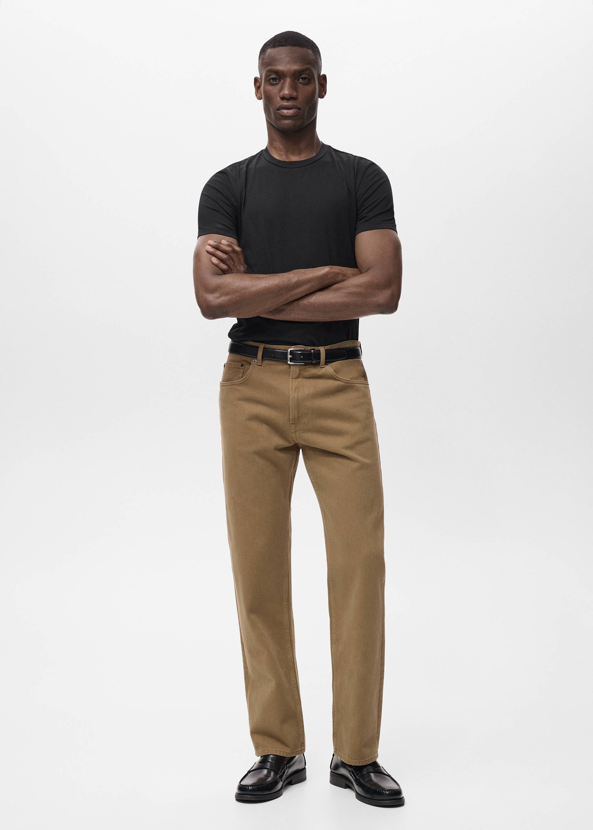 Stretch cotton T-shirt - General plane