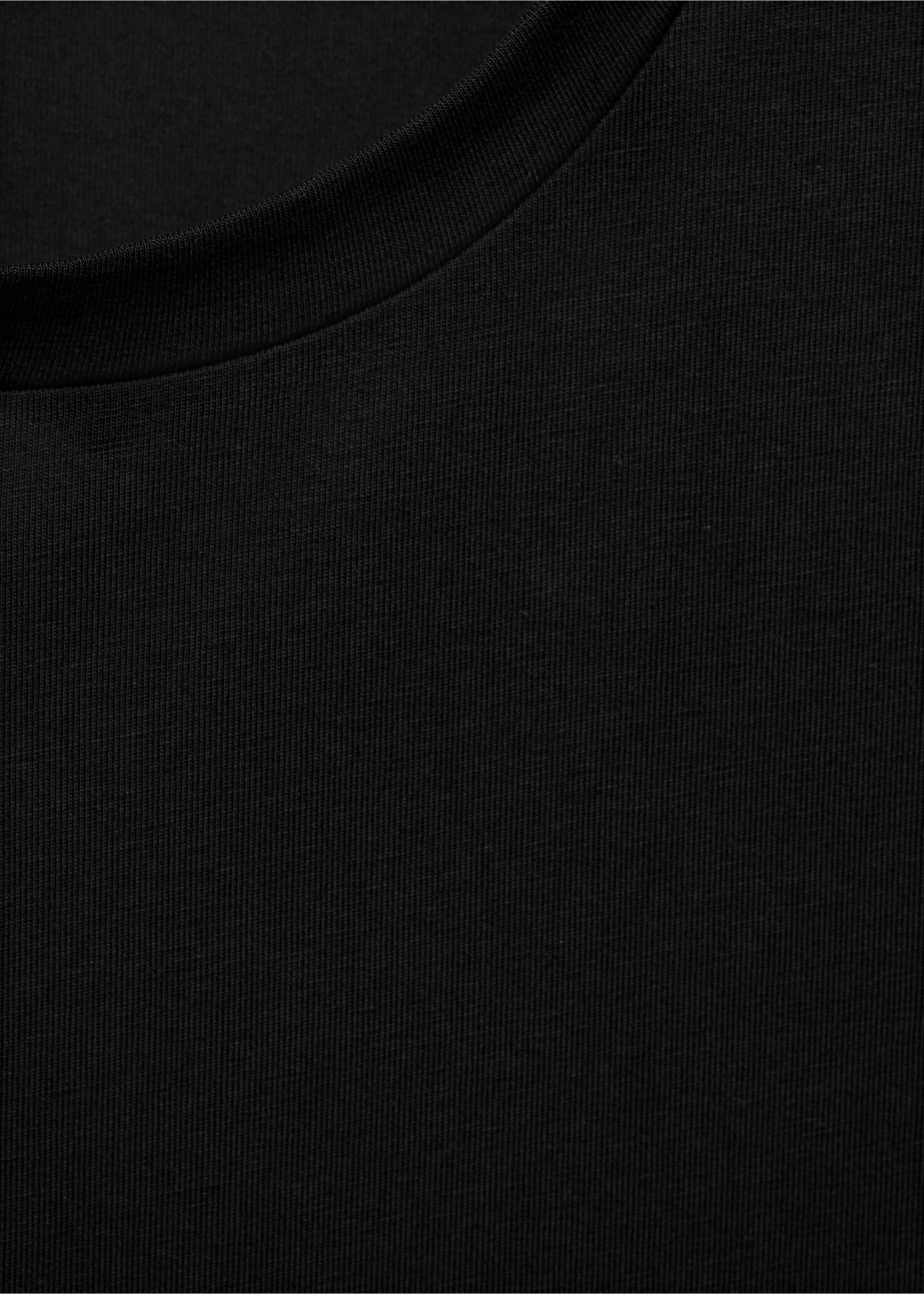Camiseta algodón stretch - Detalle del artículo 8, Negro. Ref: 17911506-00.