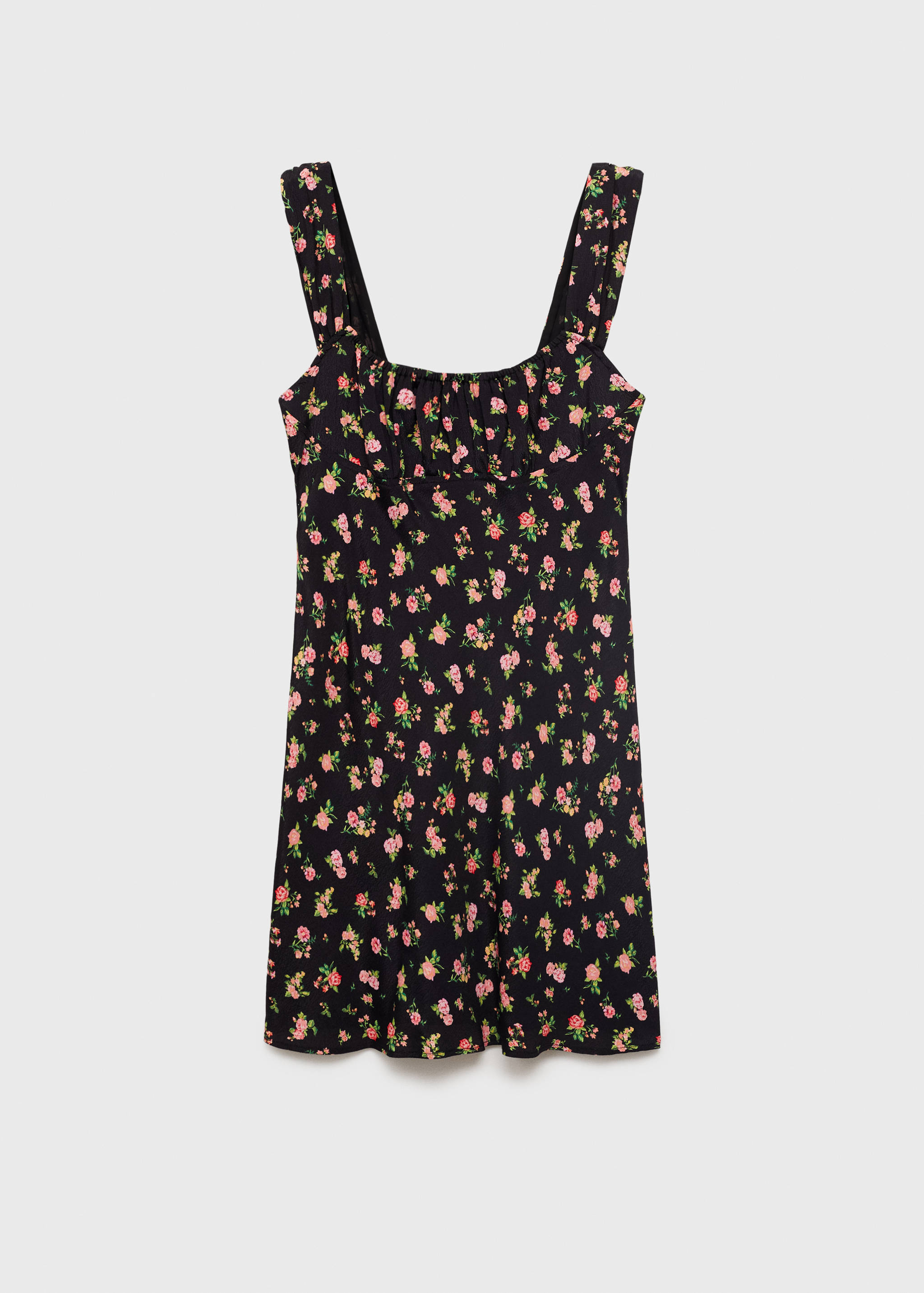 Gathered neckline dress - Article without model