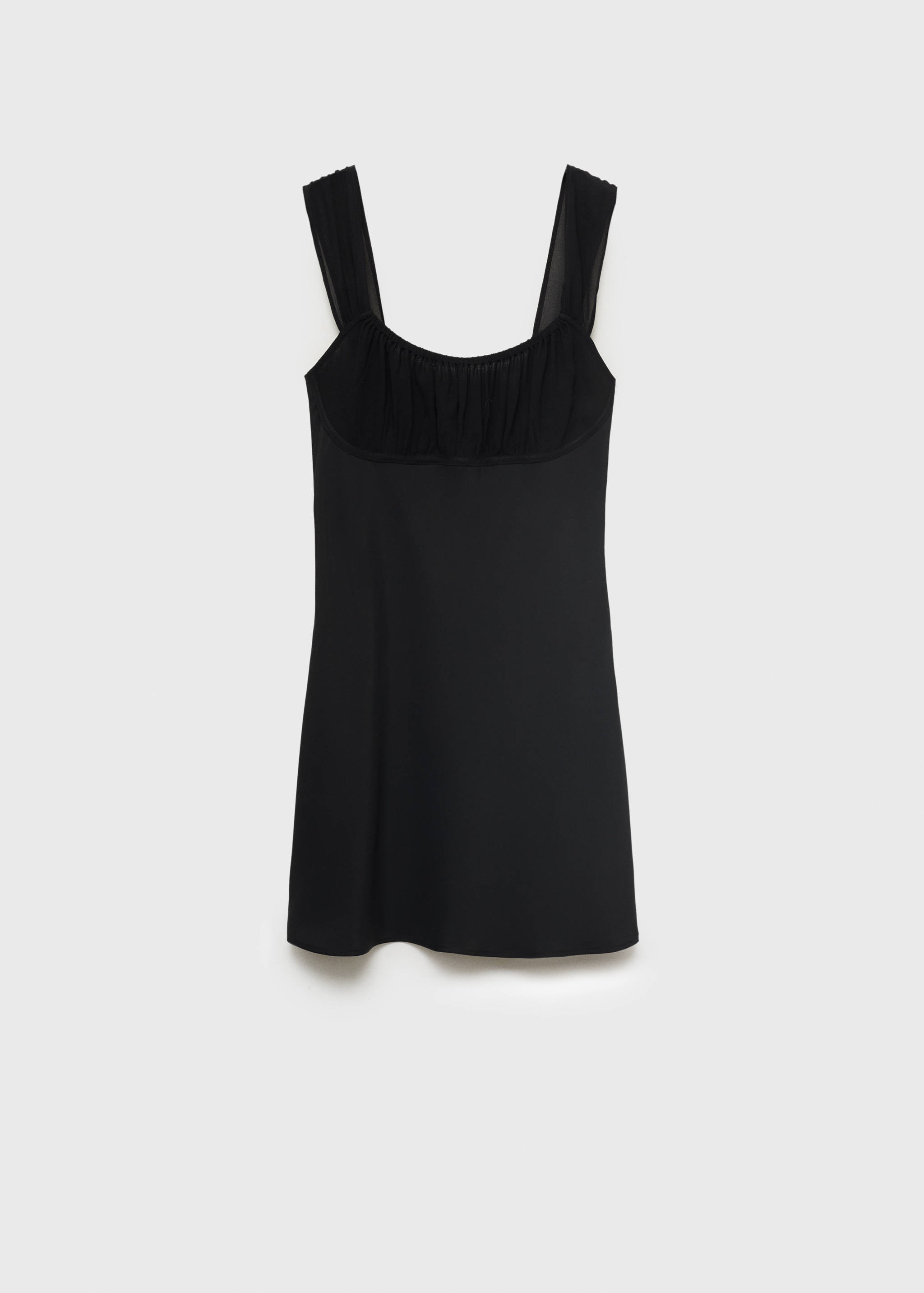 Vestido escote fruncido - Artículo sin modelo