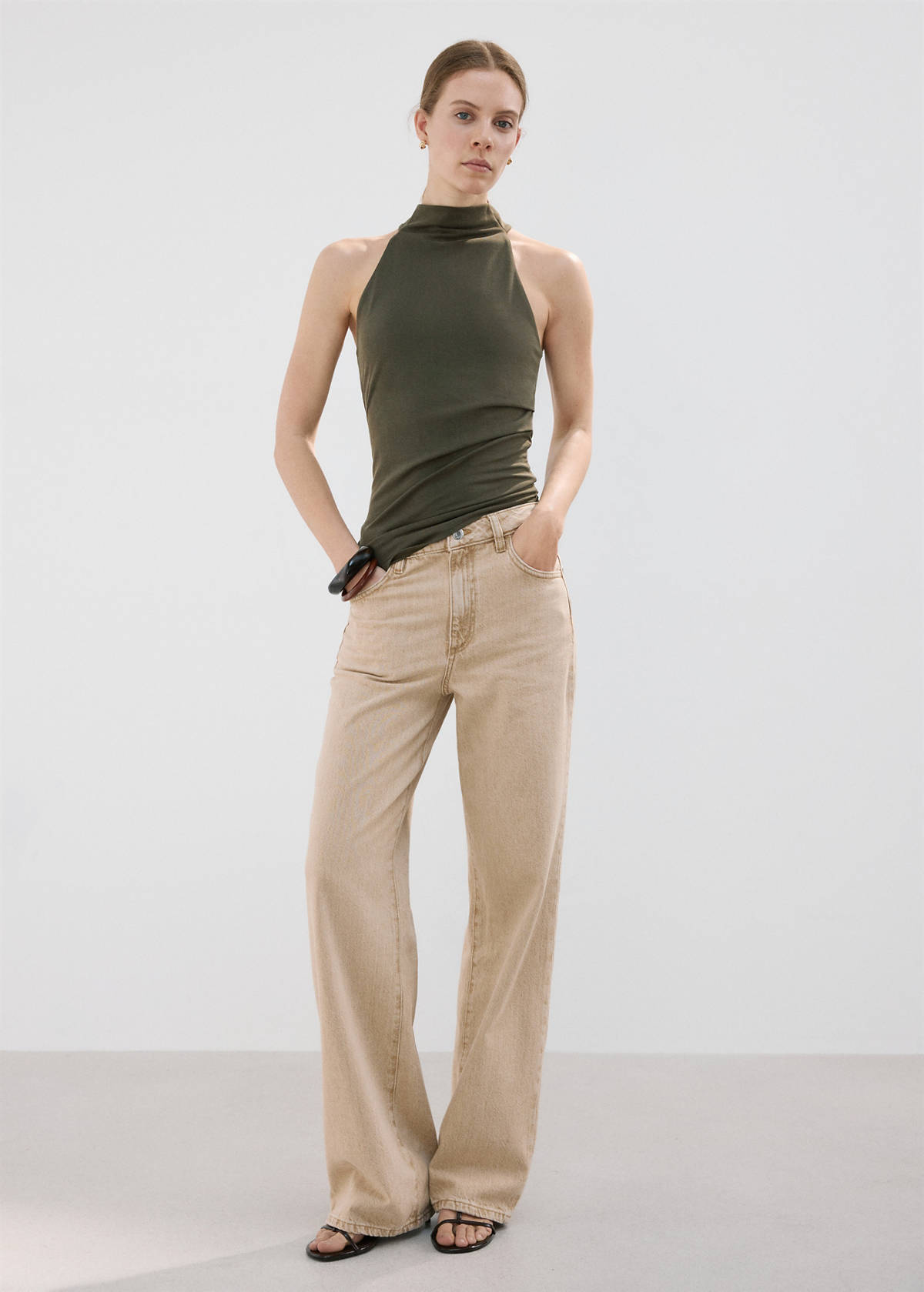 Danila high-waisted wide leg jeans