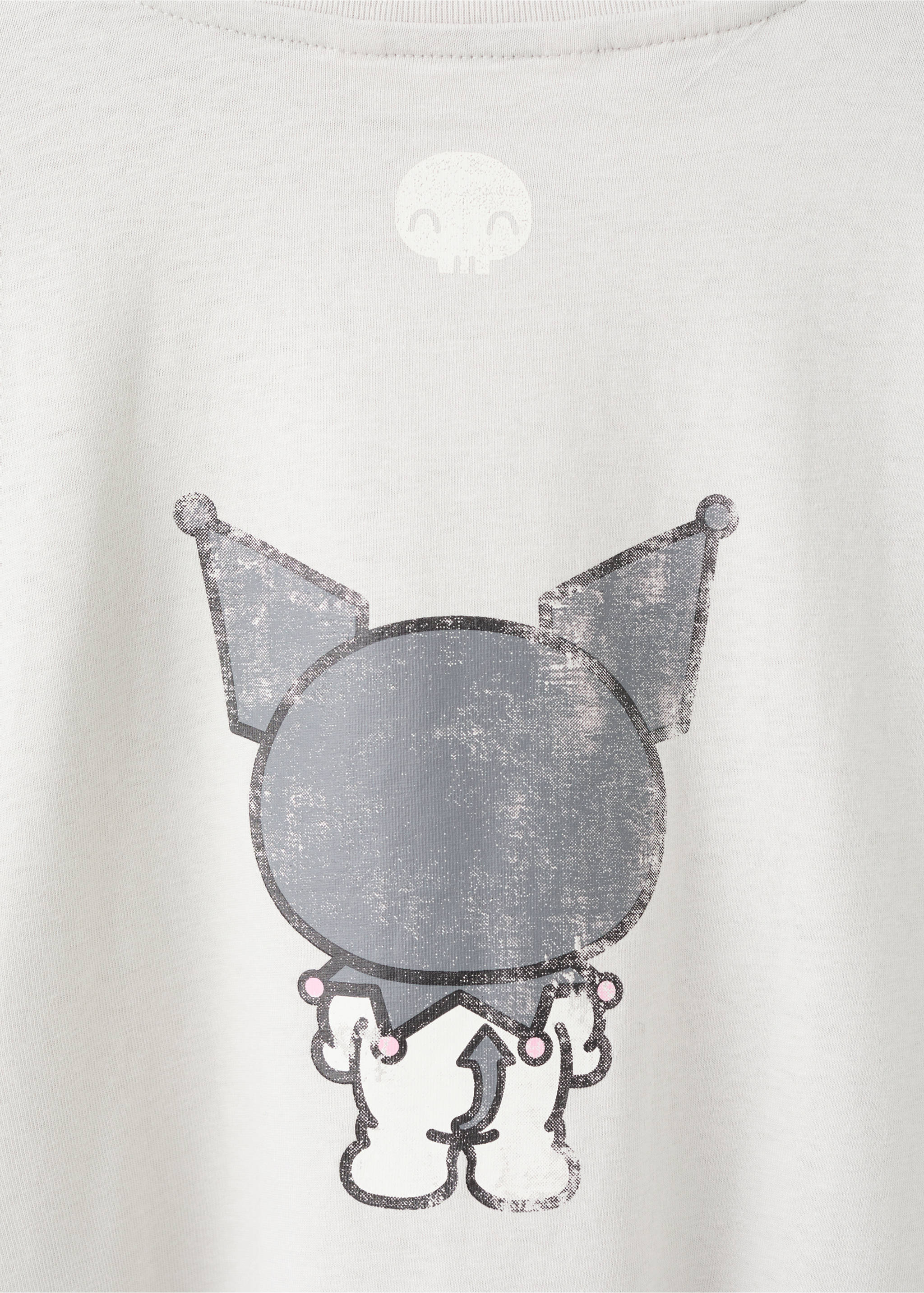 T-shirt Kuromi - Détail de l'article 0, Gris. Ref: 27001324-00.