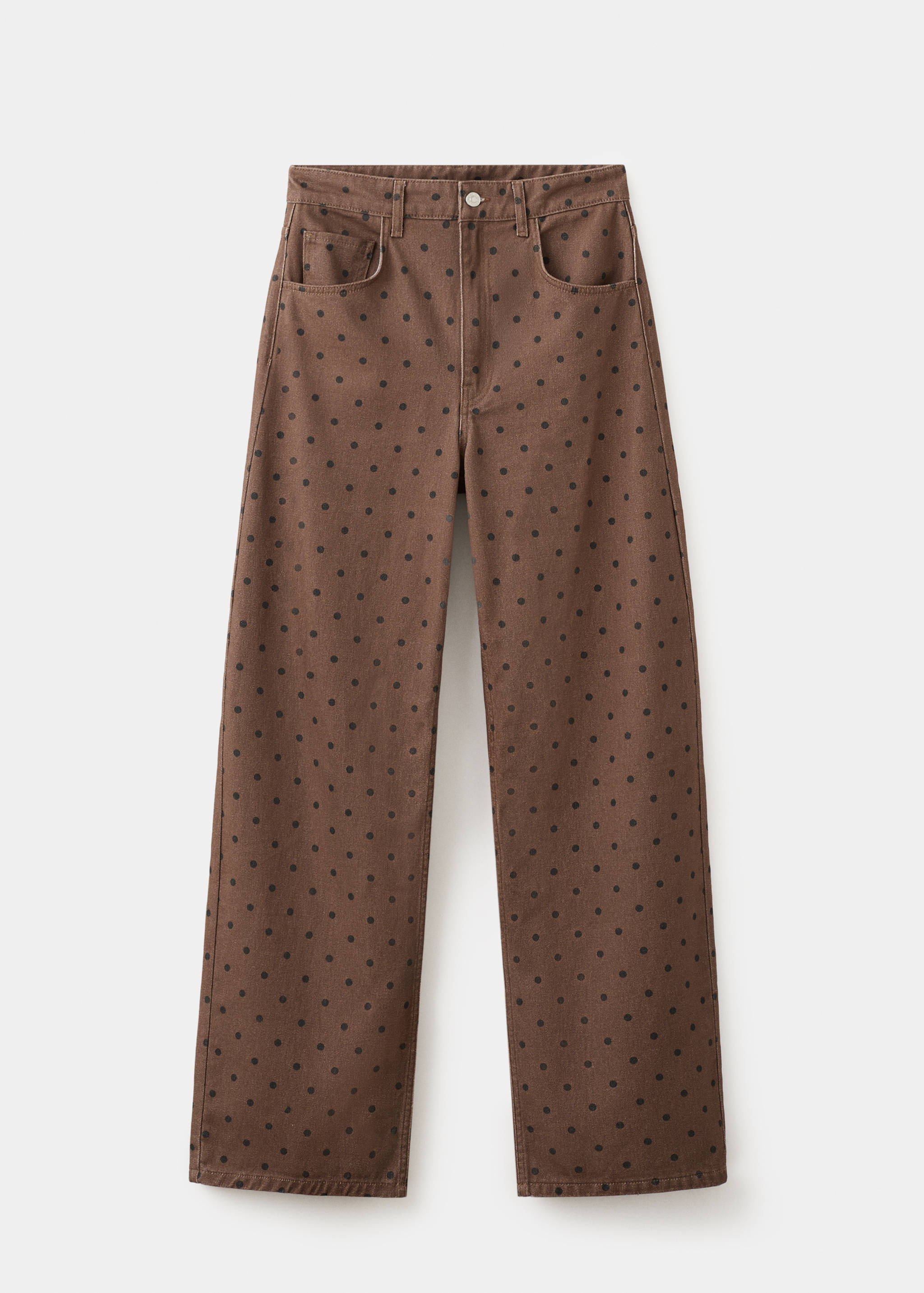 Polka dot balloon jeans - Article without model