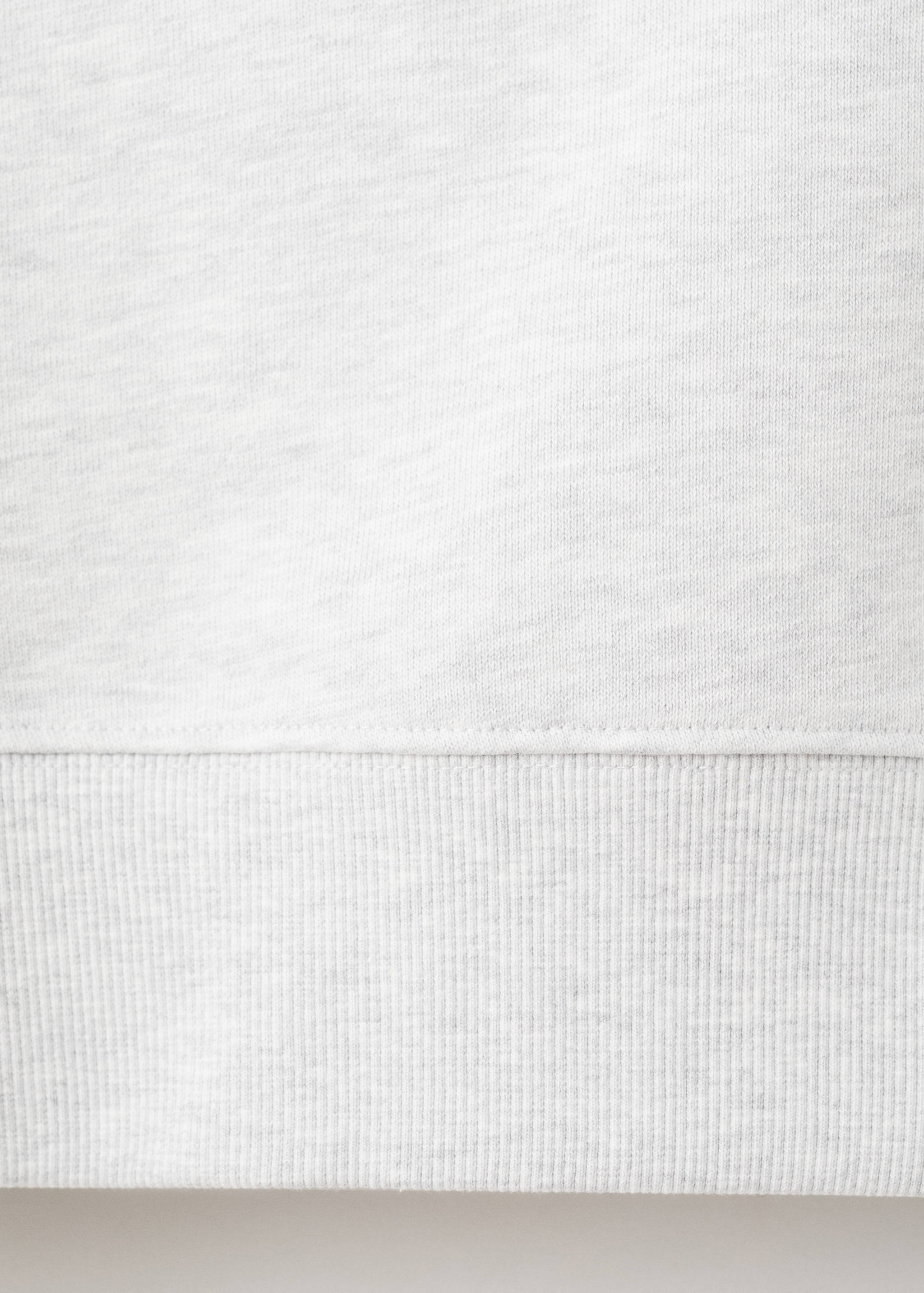 Dessuadora crop cotó - Detall de l'article 0