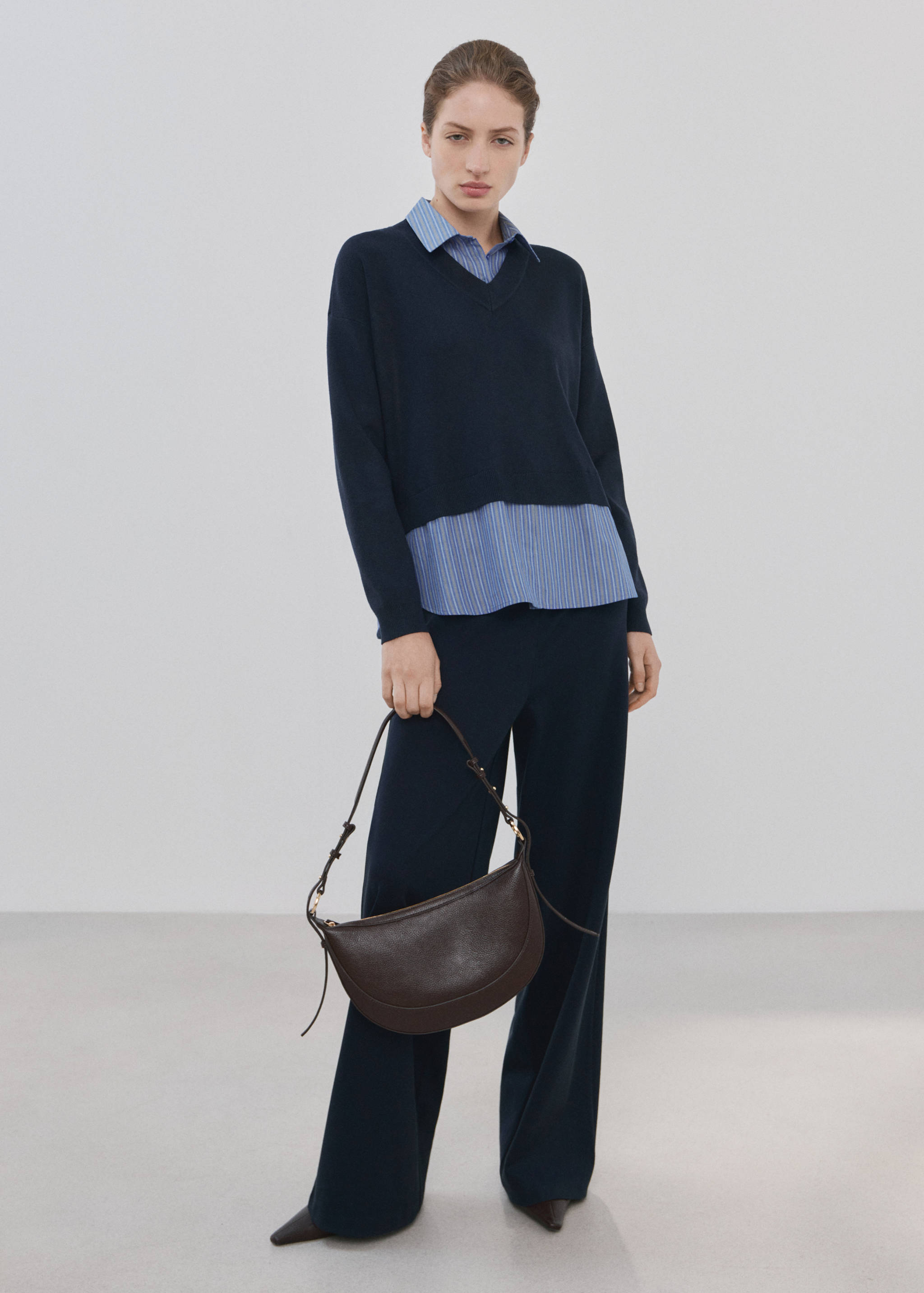 Combined shirt sweater - General plane