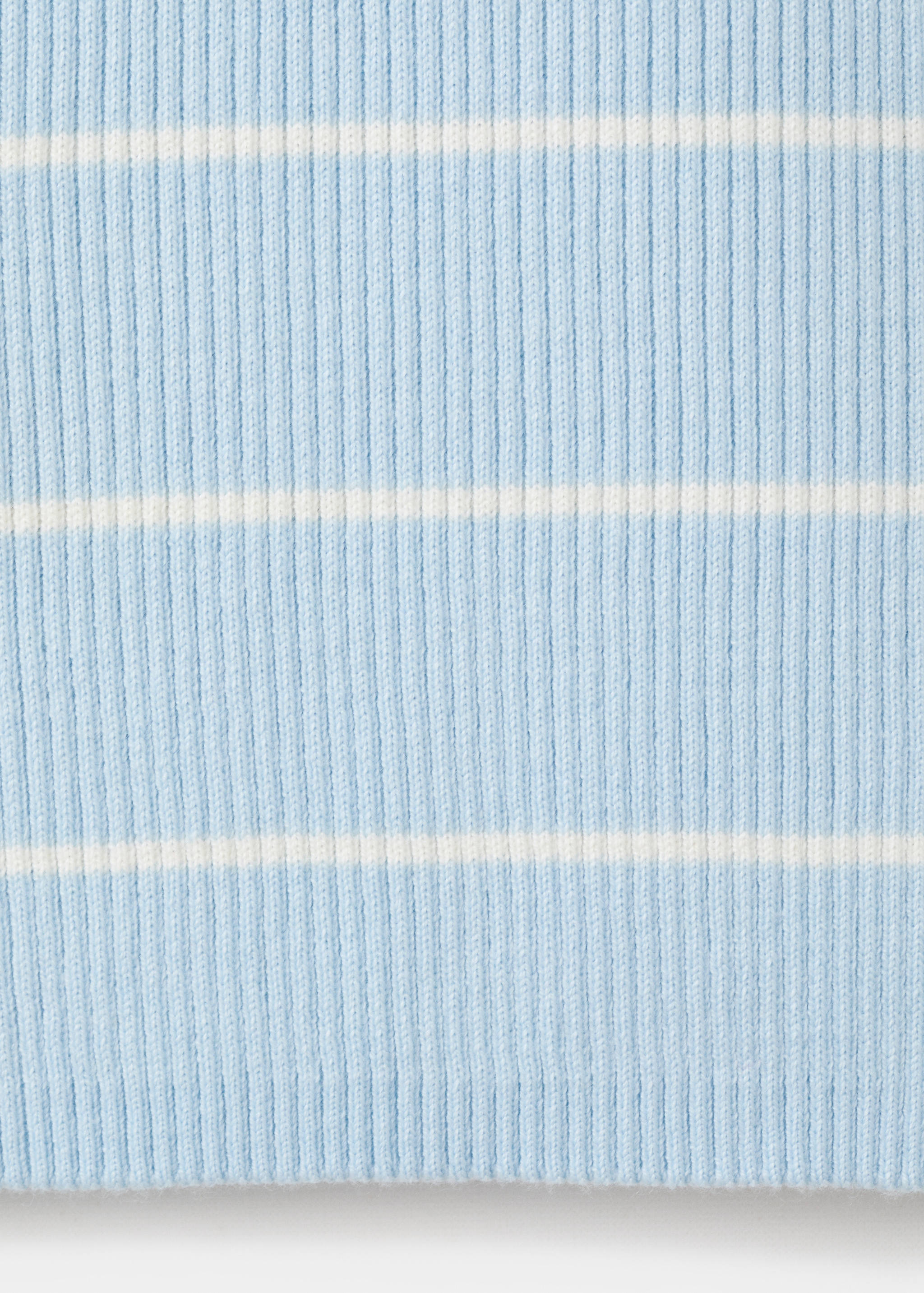 Boat-neck knitted sweater - Details of the article 0