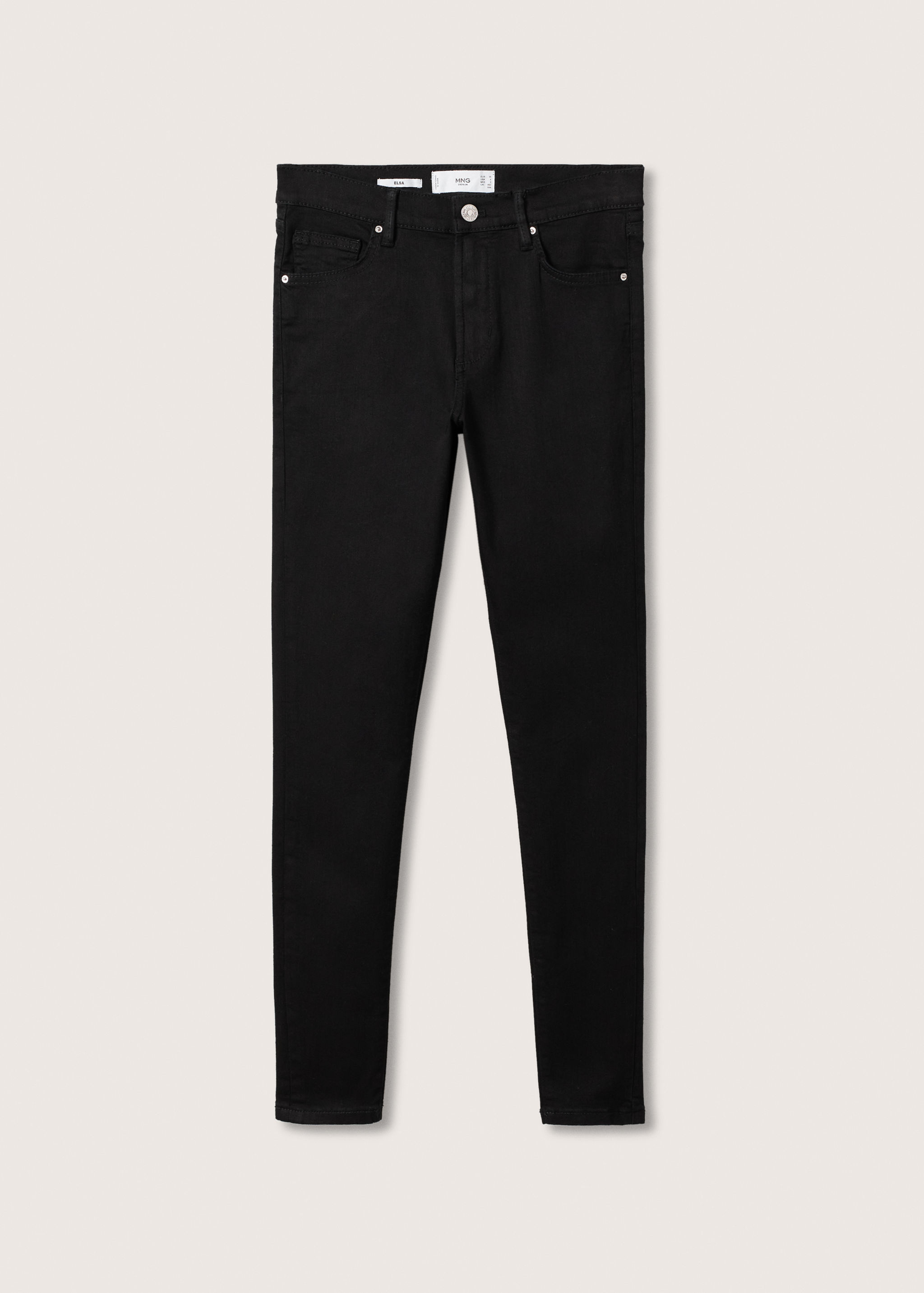 Elsa medium-waist skinny jeans - Article without model