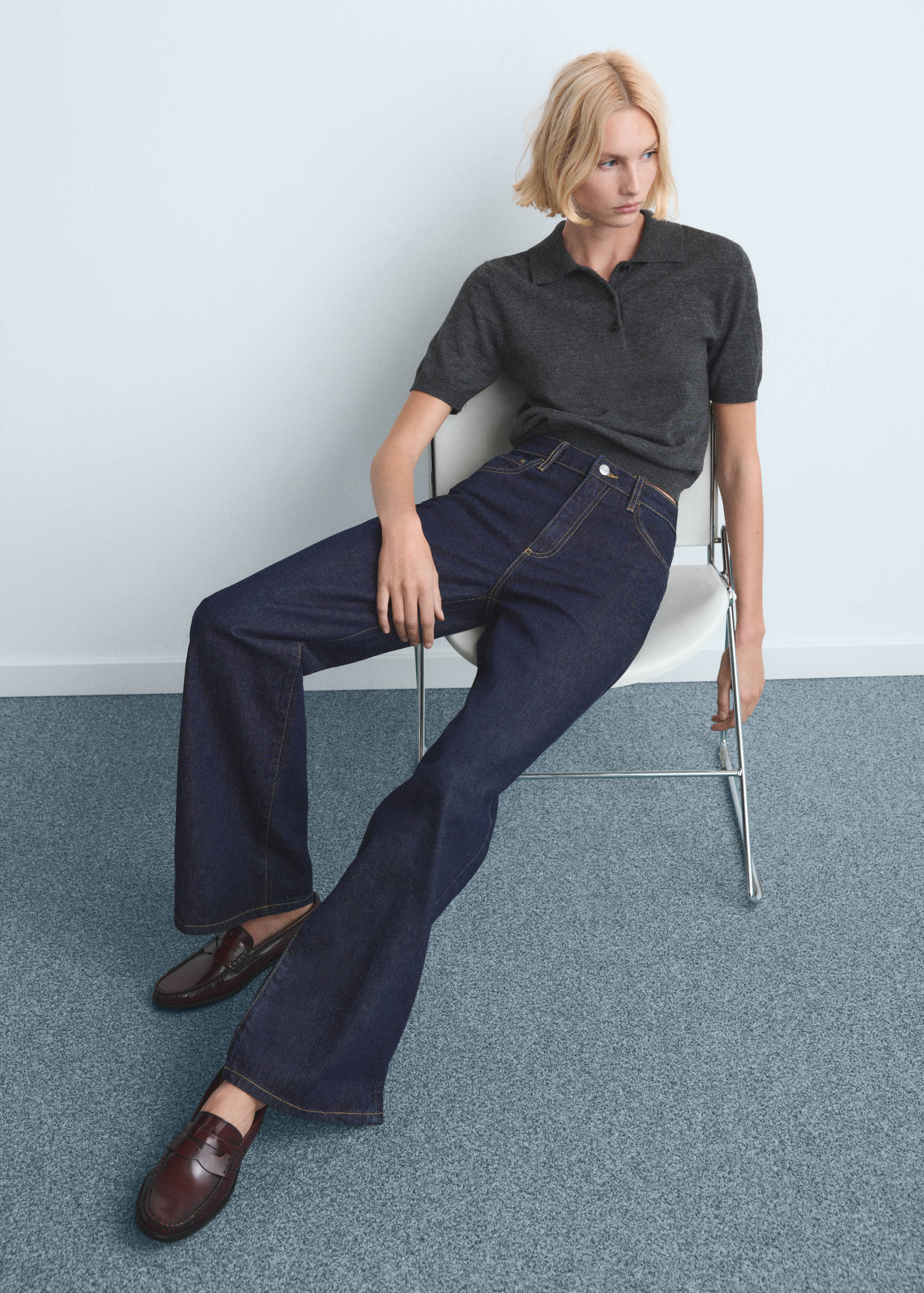 Τζιν Danila wide leg ψηλόμεσο - Λεπτομέρεια του προϊόντος 2