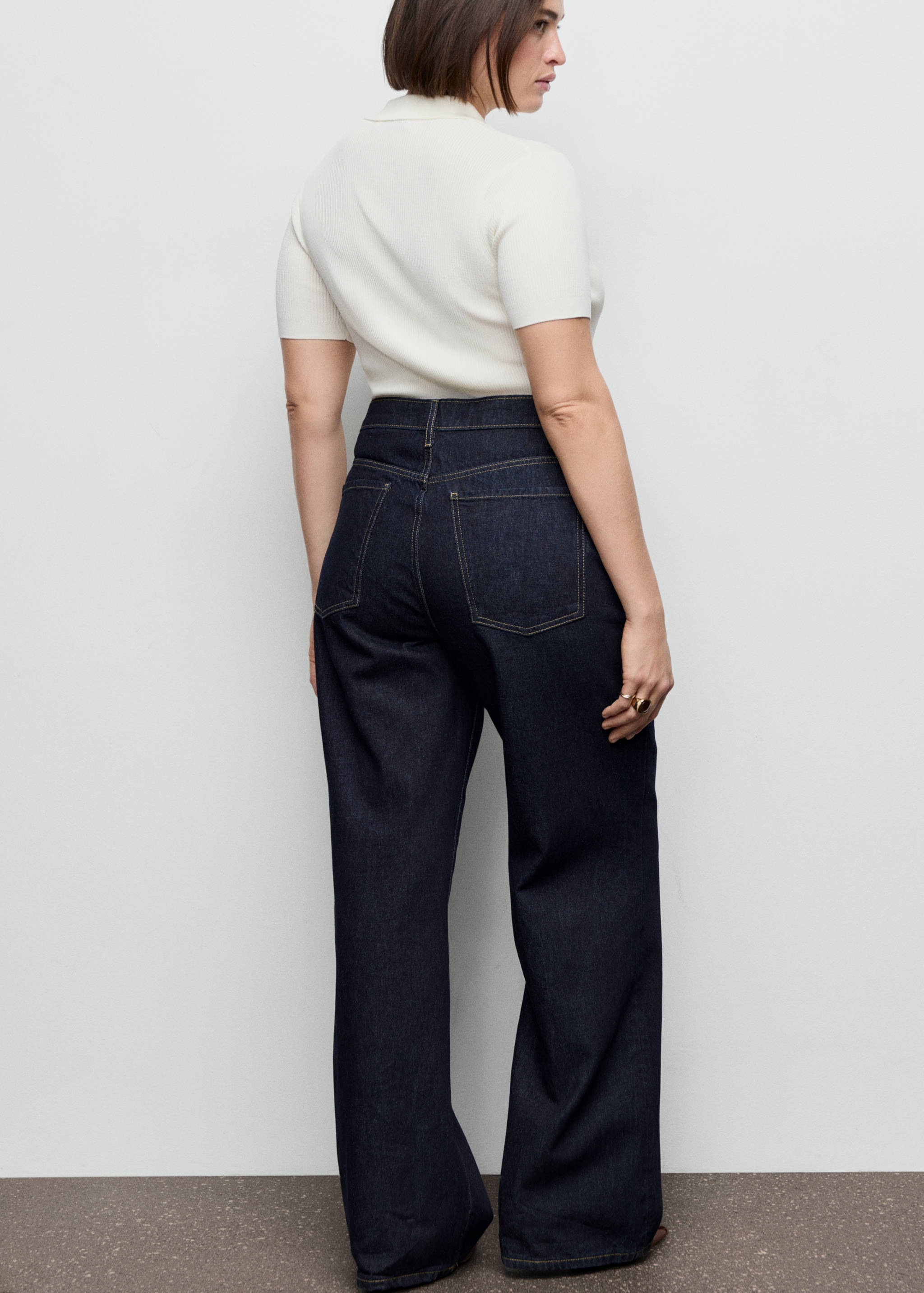 Τζιν Danila wide leg ψηλόμεσο - Λεπτομέρεια του προϊόντος 4