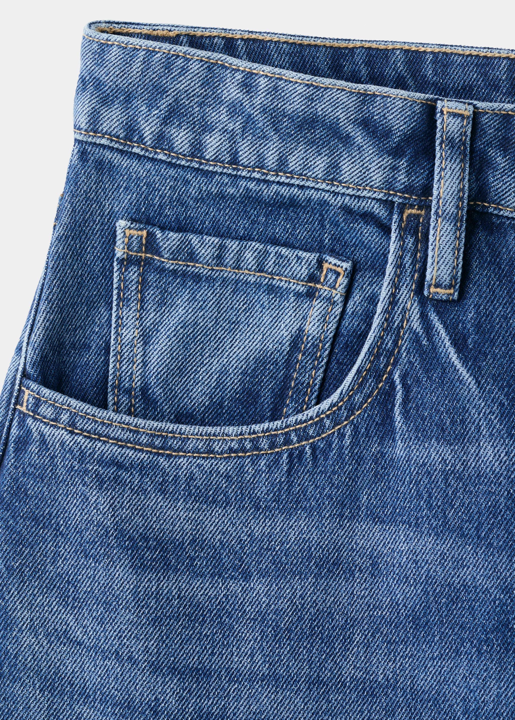 Barrel-Jeans mit hoher Taille - Detail des Artikels 8