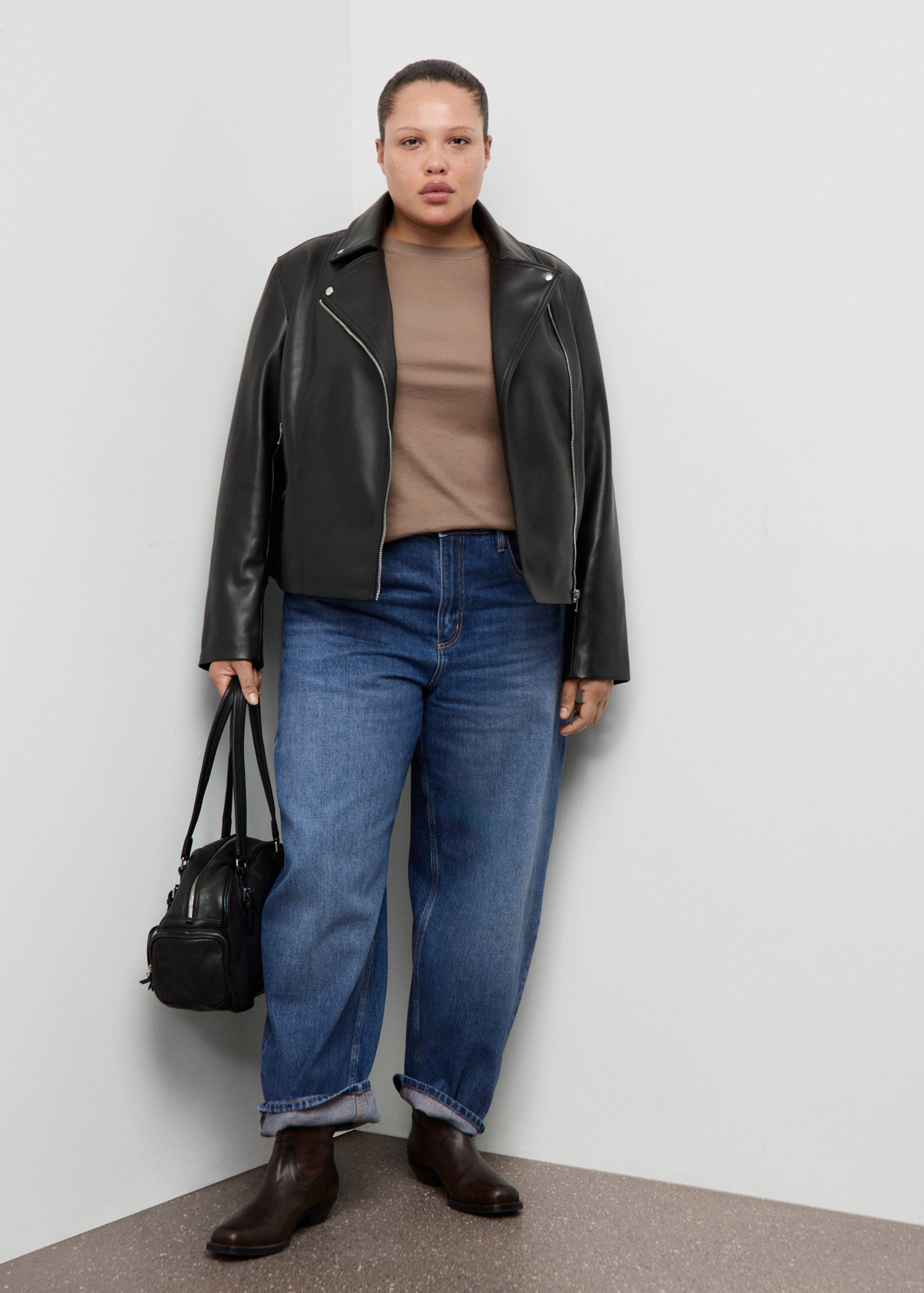 Barrel-Jeans mit hoher Taille - Detail des Artikels 6