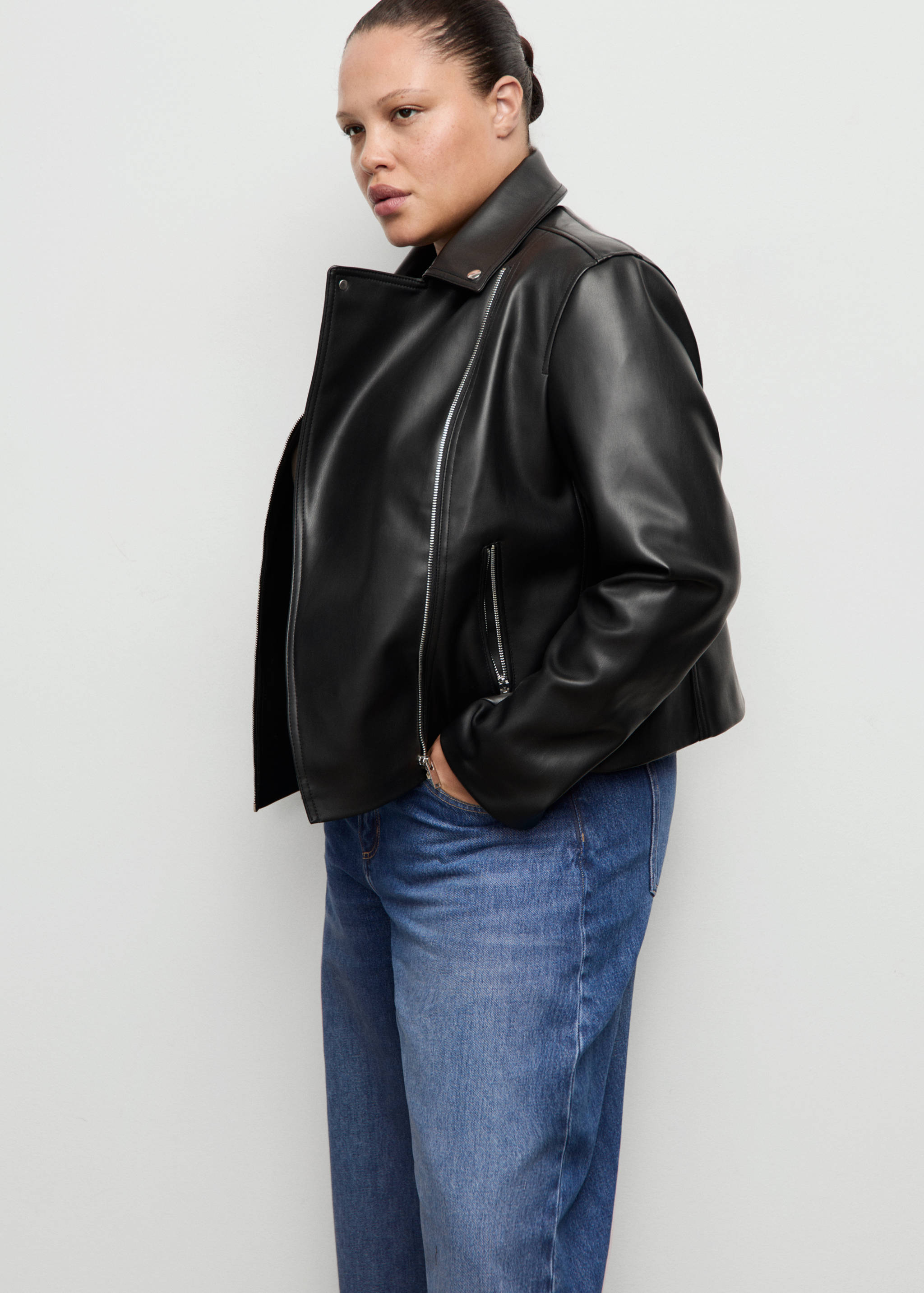 Barrel-Jeans mit hoher Taille - Detail des Artikels 5