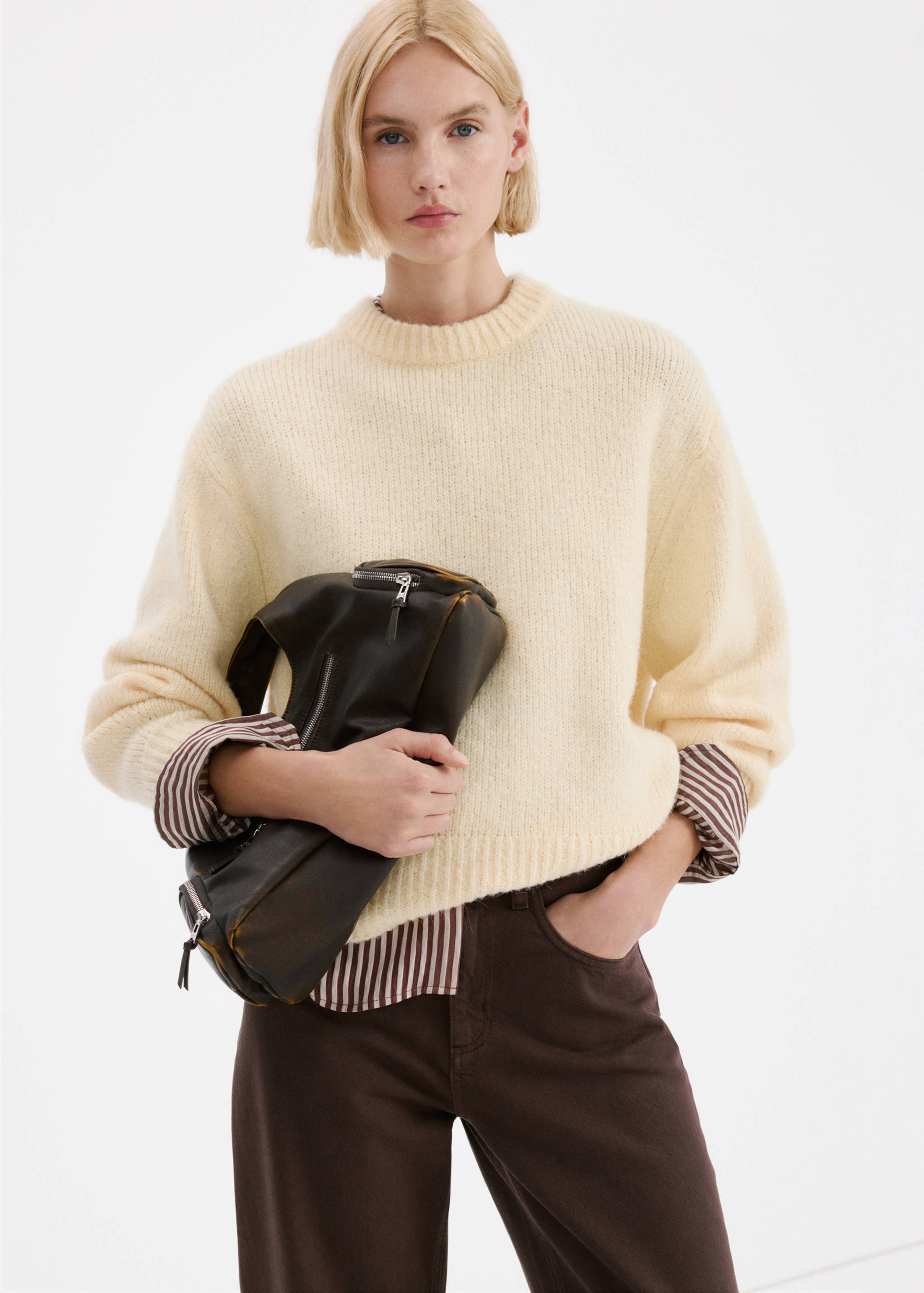 Barrel-Jeans mit hoher Taille - Detail des Artikels 3
